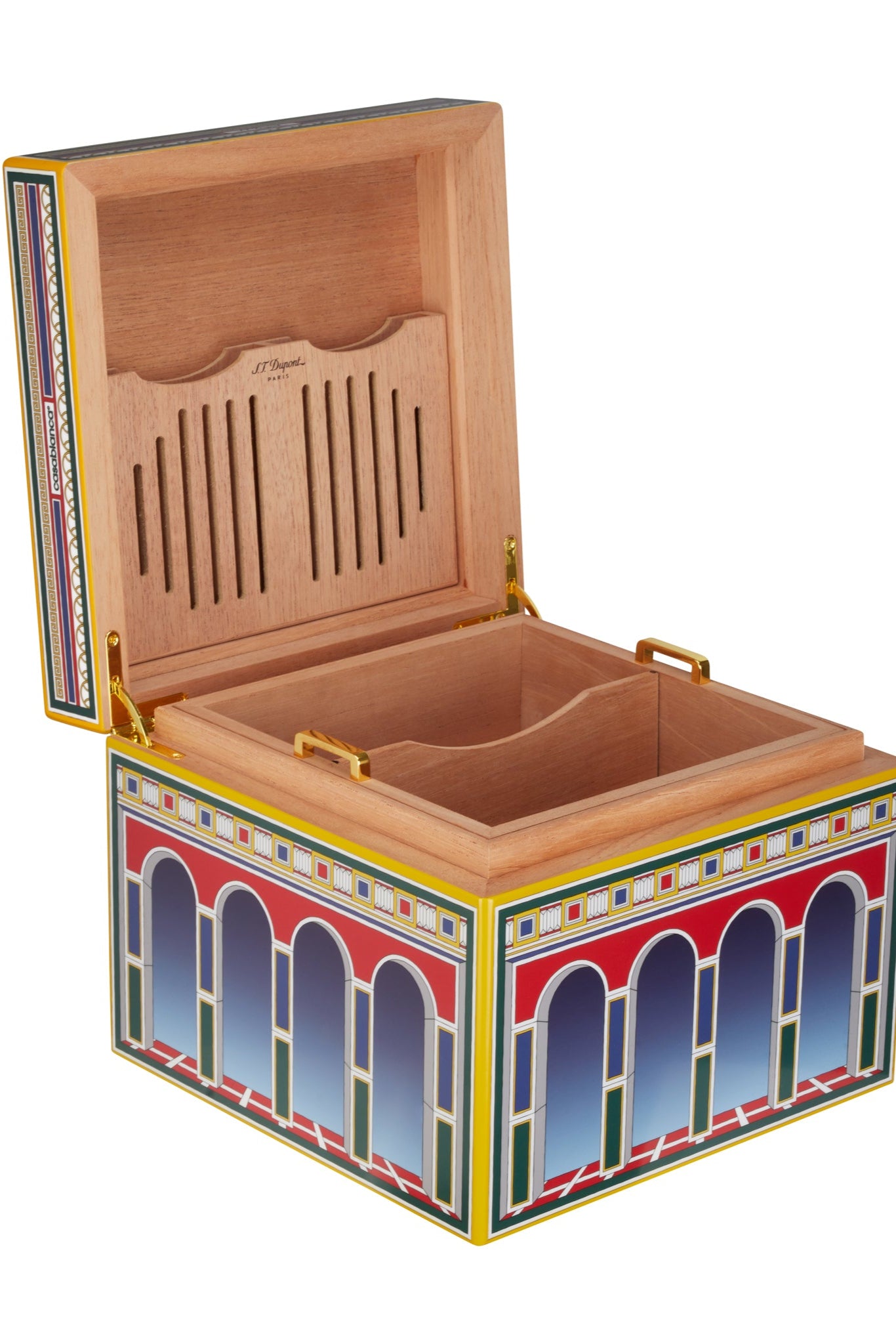 STDupont Humidor 001022 - Casablanca Cigar Humidor 60 Cigars | CSC Cigars