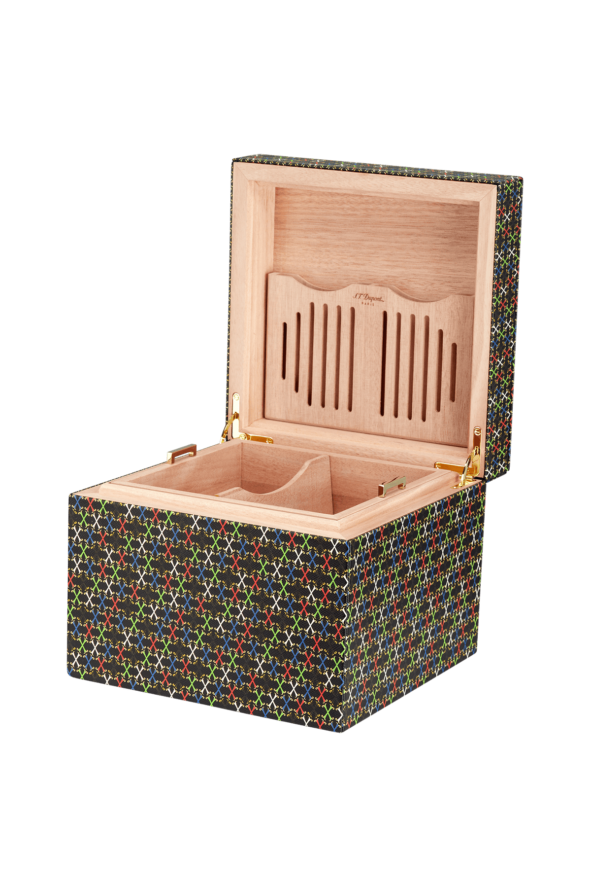 STDupont Humidor 001360 - X Fuente Cigar Humidor 60 Cigars | CSC Cigars