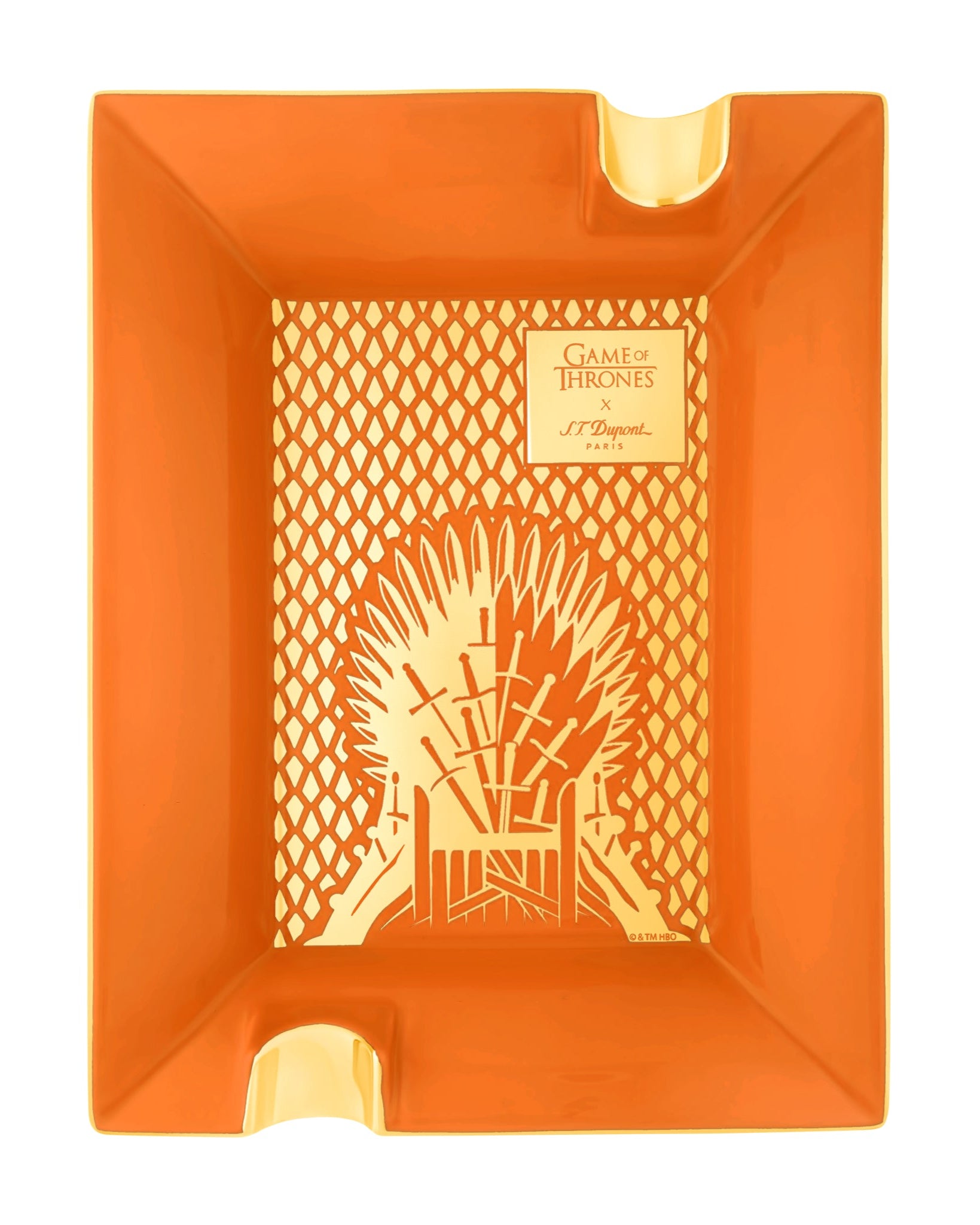 ST Dupont Ashtray 006053 - Game of Thrones Dragon Porcelain | CSC Cigars
