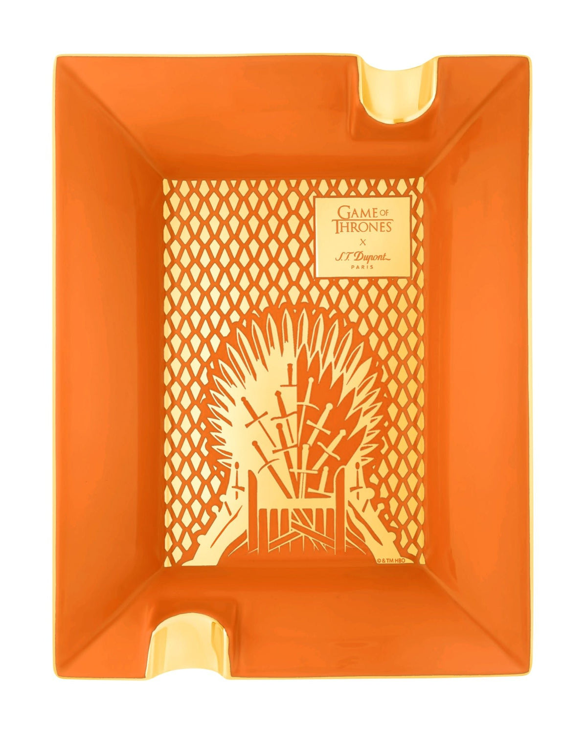 ST Dupont Ashtray 006053 - Game of Thrones Dragon Porcelain | CSC Cigars