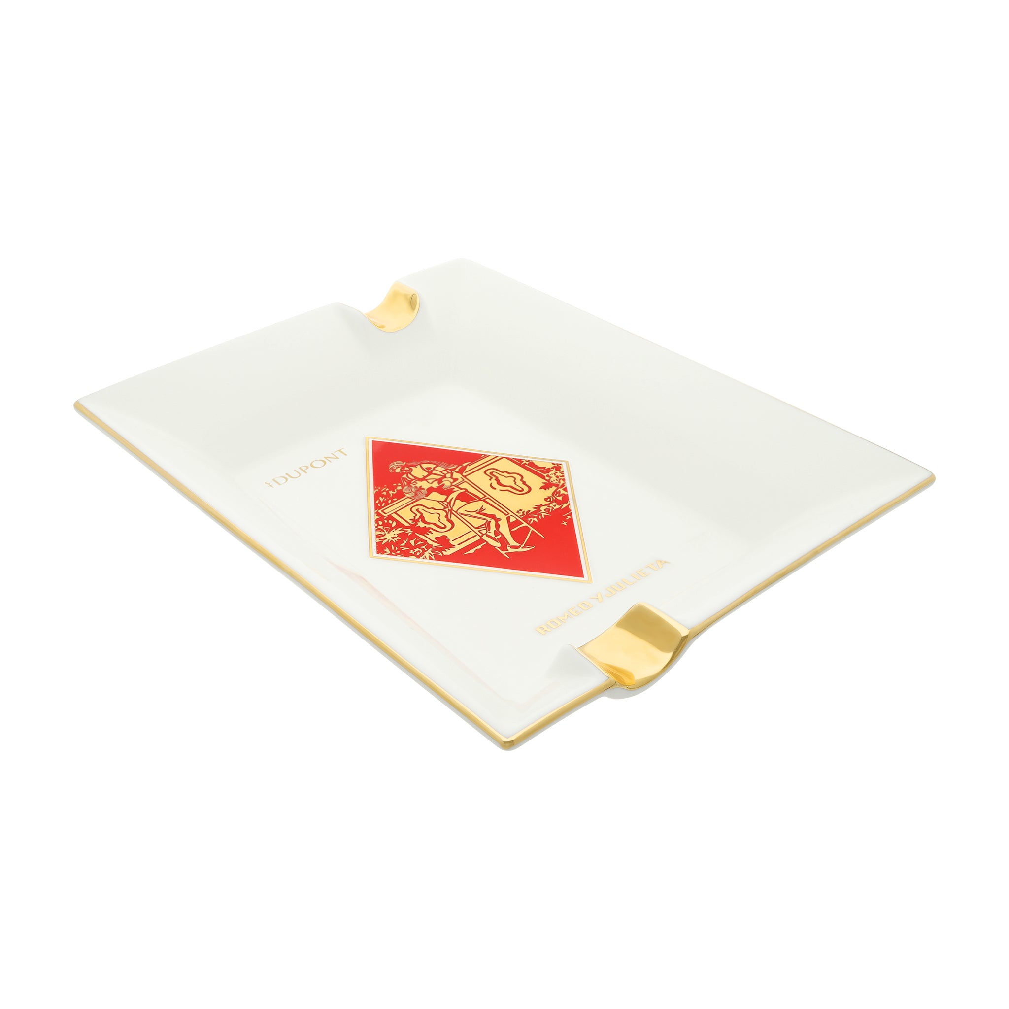 ST Dupont Ashtray 006450 Romeo y Julieta Porcelain White | CSC Cigars