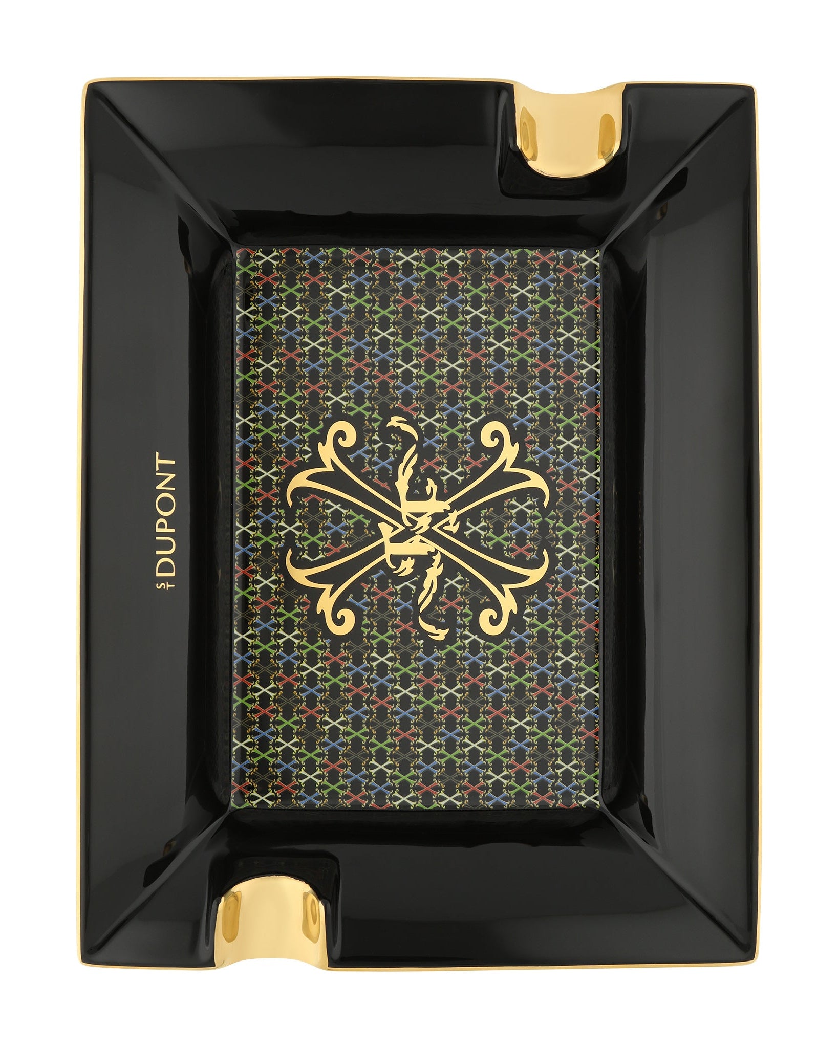 ST Dupont Ashtray 006460 - X Arturo Fuente Porcelain Black | CSC Cigars