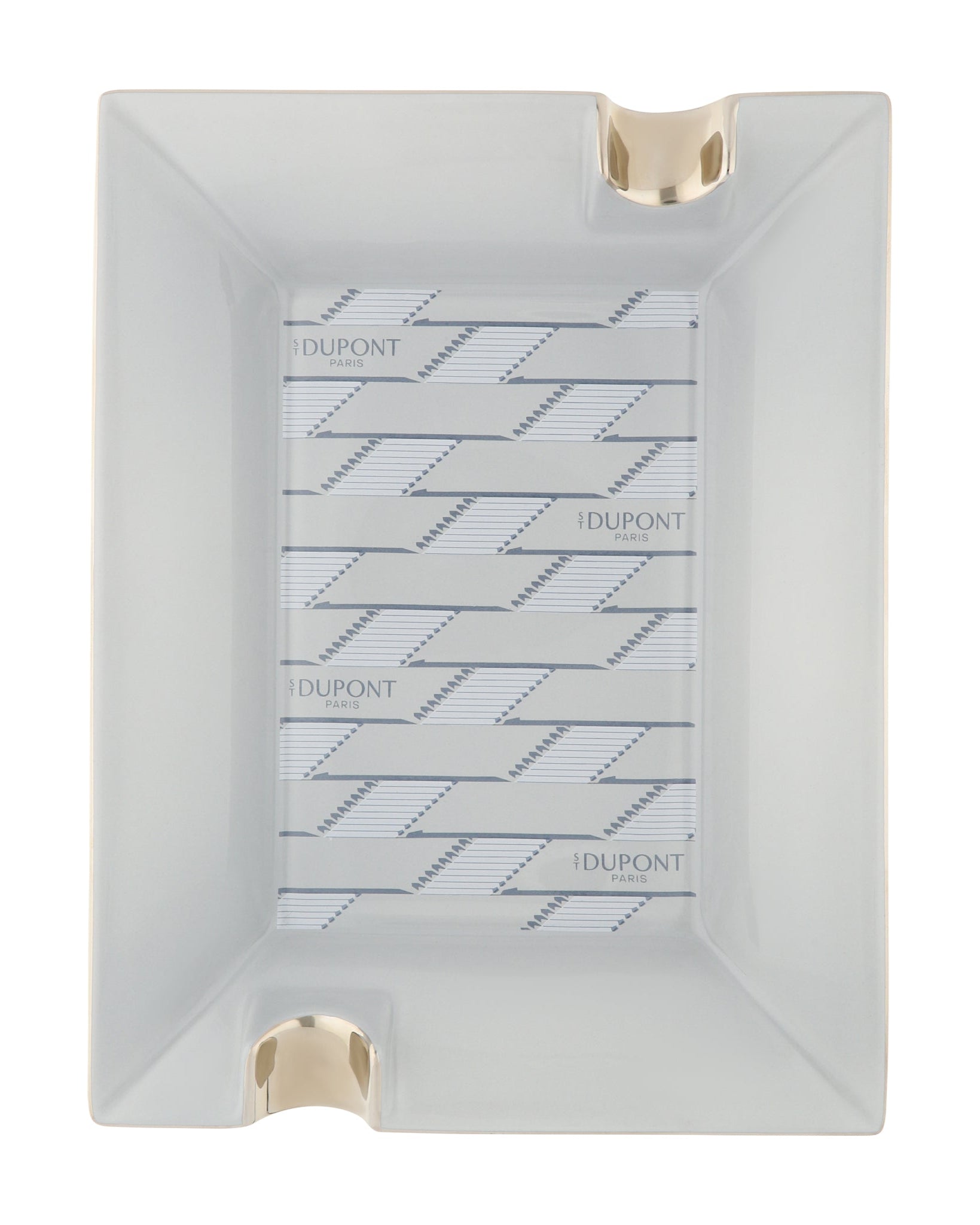 ST Dupont Ashtray 006480 - Monogram 1872 Gray Porcelain | CSC Cigars