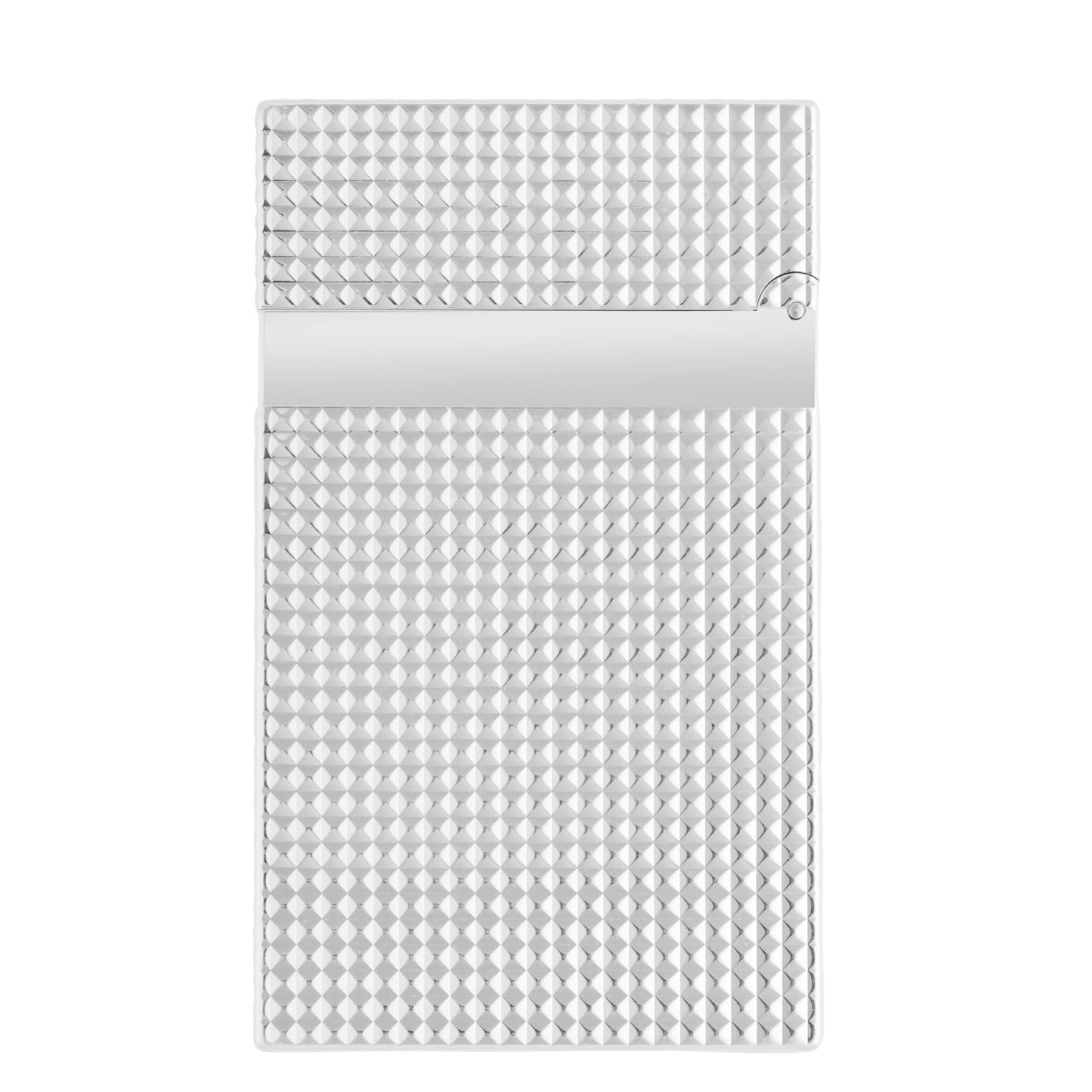 ST Dupont LIGNE 2 016184 - Luxury Lighter Diamond Head Silver | CSC Cigars