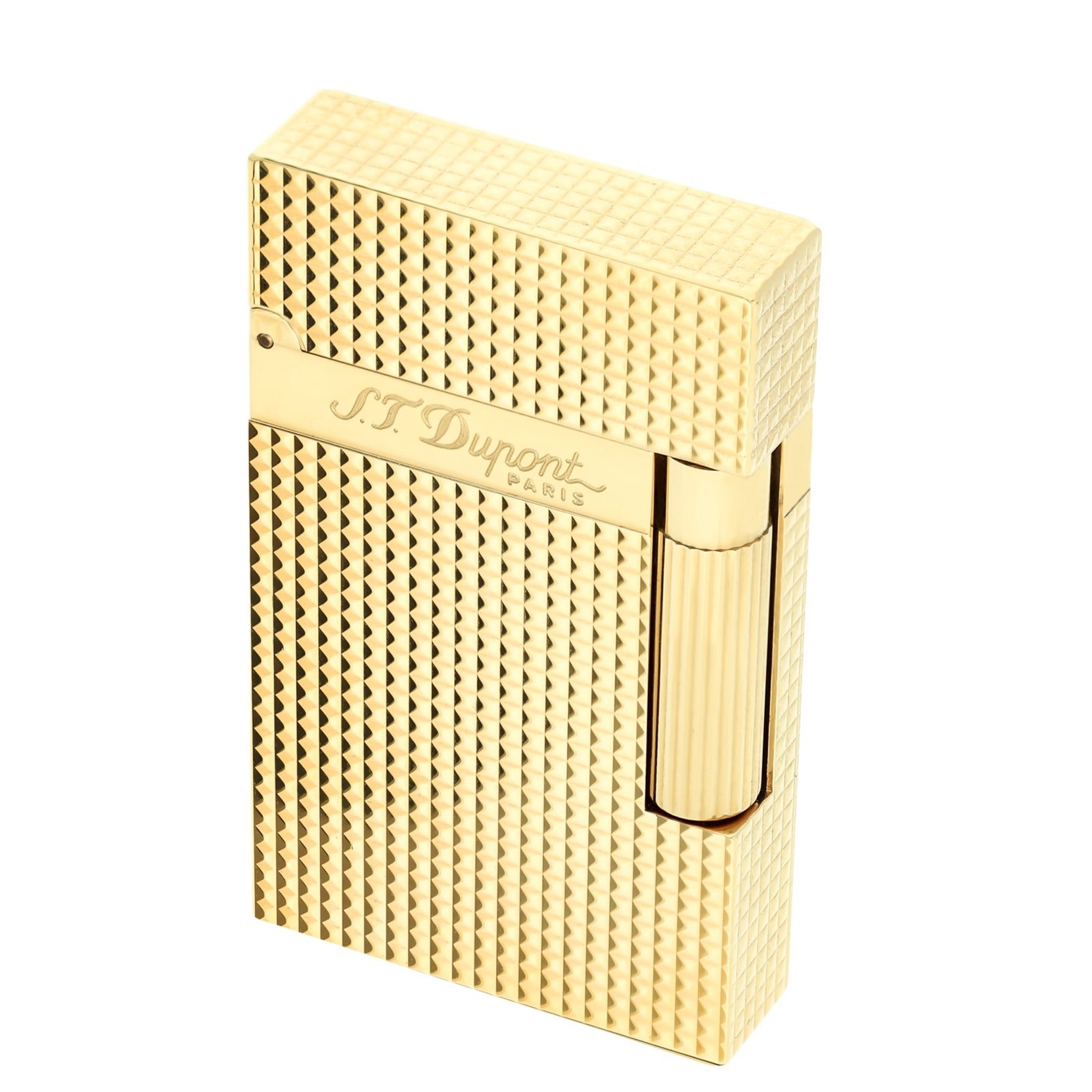 ST Dupont LIGNE 2 016284 - Luxury Lighter Diamond Head Gold | CSC Cigars