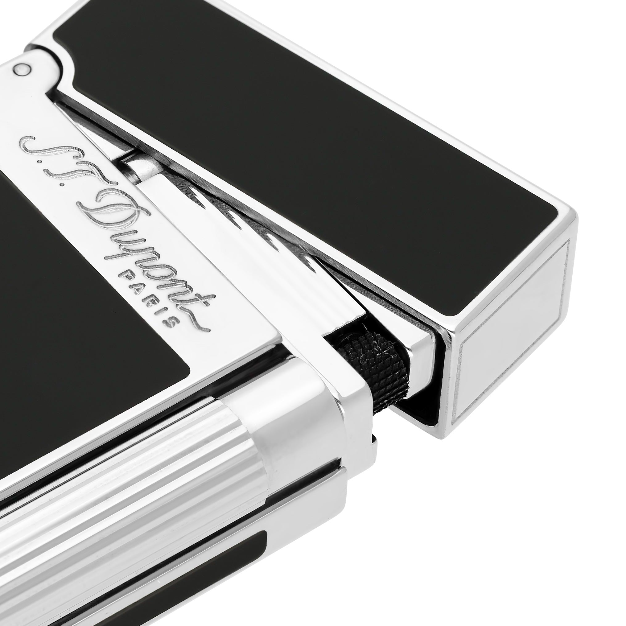 .T.Dupont LE GRAND C23010 - Luxury Lighter Black Palladium | CSC Cigars