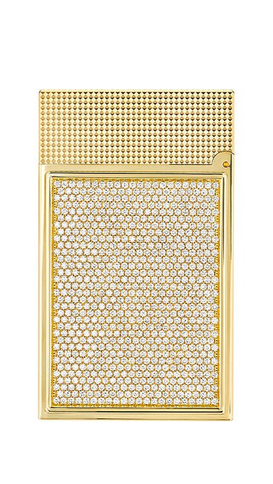 HIGH JEWELRY 016326 Diamond Ultra Exclusive Luxury Lighter - ST. Dupont Paris | CSC Cigars