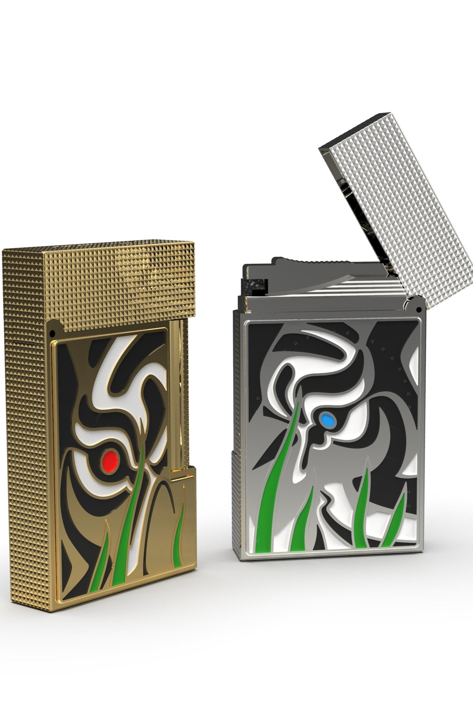 THE TIGER 016409 Year of the Tiger Luxury Lighter - ST. Dupont Paris | CSC Cigars