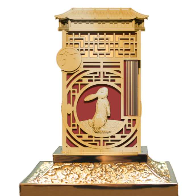 RABBIT 016399 Luxury Lighter Year of the Rabbit - ST Dupont Paris | CSC Cigars