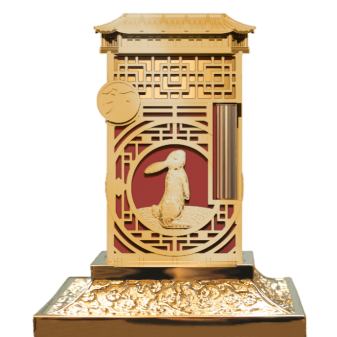 RABBIT 016399 Luxury Lighter Year of the Rabbit - ST Dupont Paris | CSC Cigars