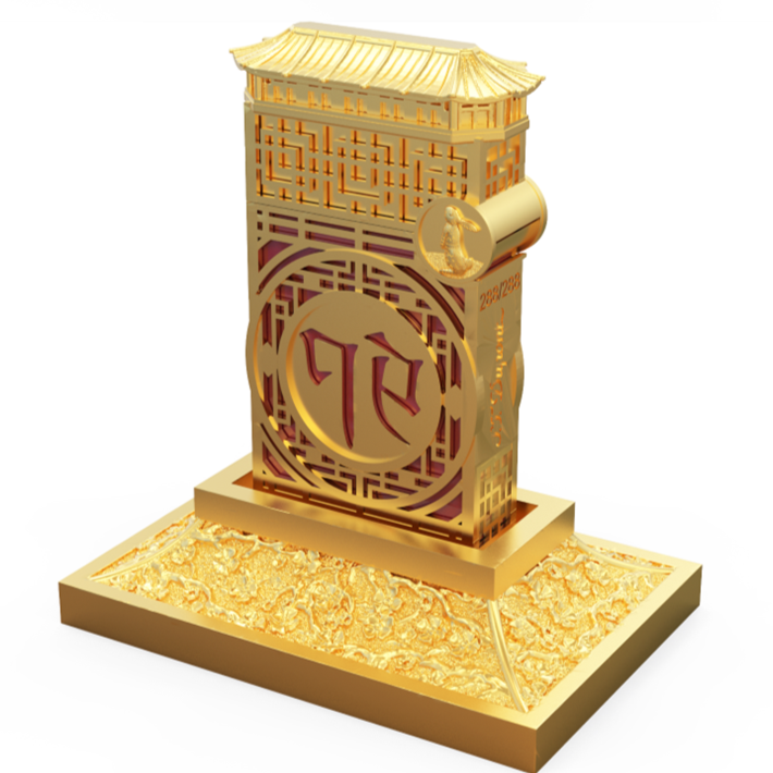 RABBIT 016399 Luxury Lighter Year of the Rabbit - ST Dupont Paris | CSC Cigars