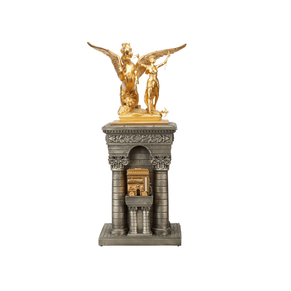 PEGASUS 016446 Alexandre III Bridge Pegasus Bronze Luxury Lighter - ST Dupont Paris | CSC Cigars