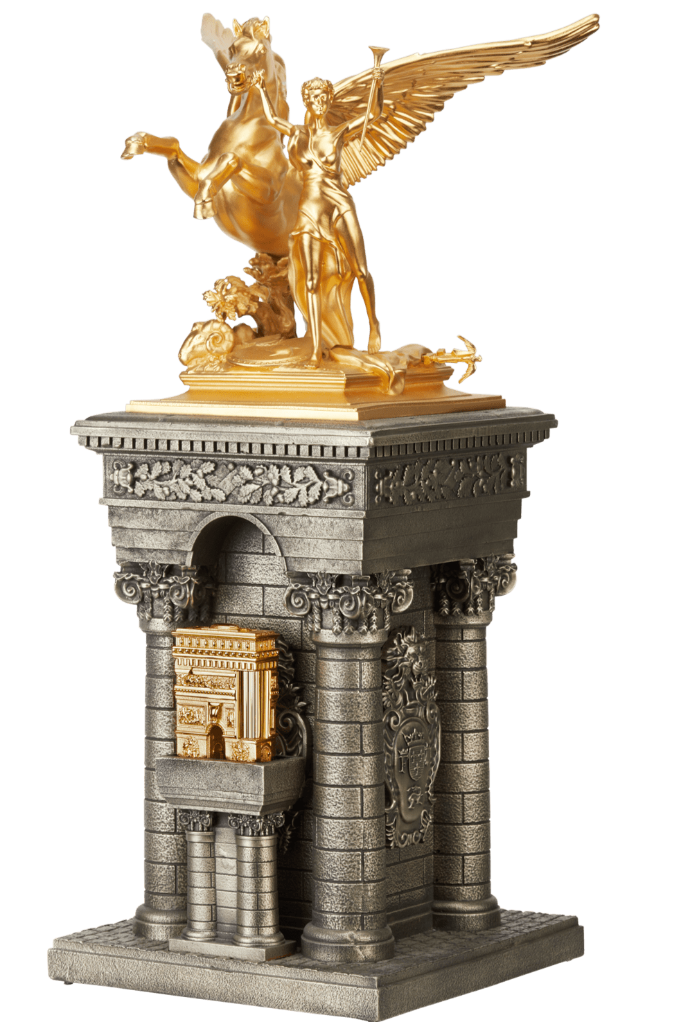 PEGASUS 016446 Alexandre III Bridge Pegasus Bronze Luxury Lighter - ST Dupont Paris | CSC Cigars