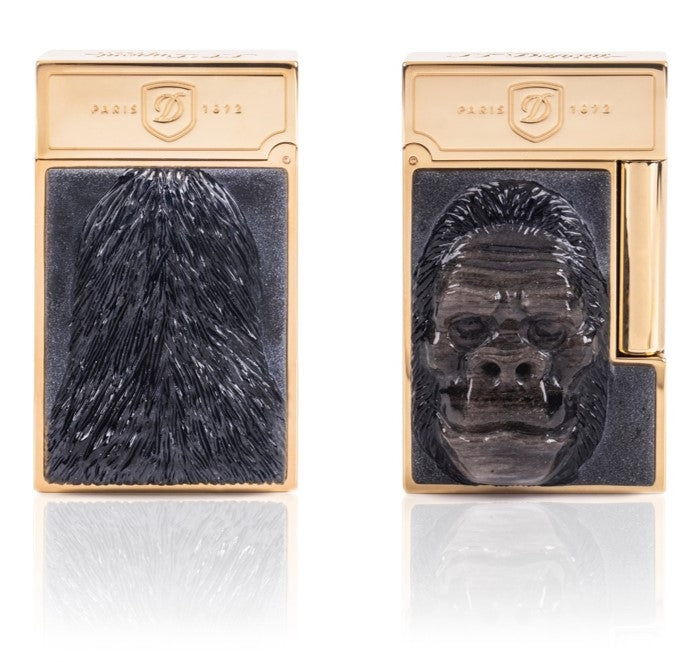 MISTER K 016448 Ultra Exclusive Gorilla Gemstone Luxury Lighter - ST Dupont Paris | CSC Cigars