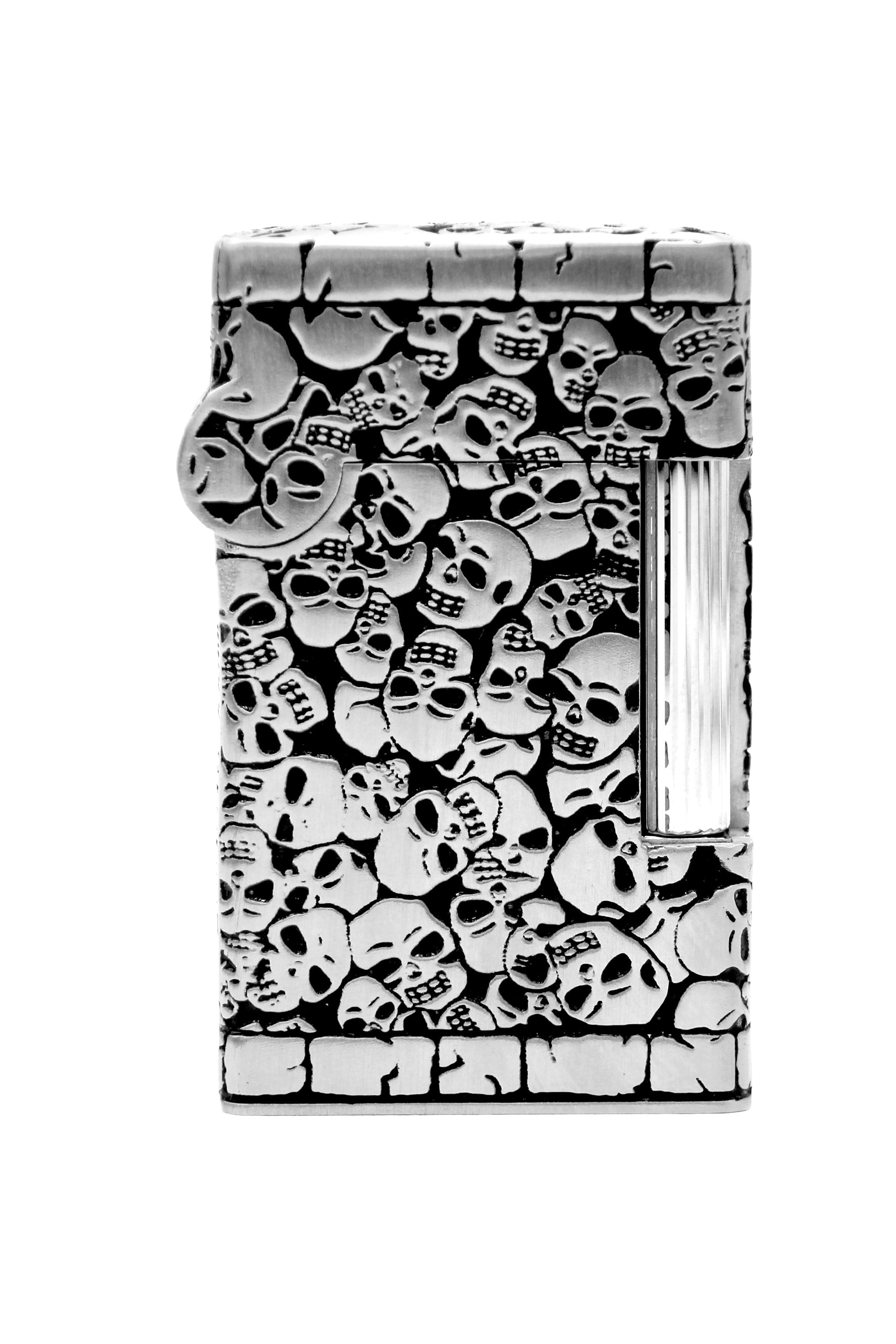TATTOO KATAKOMBEN 016608PAL Feuerzeug Silber - S.T. Dupont | CSC Cigars