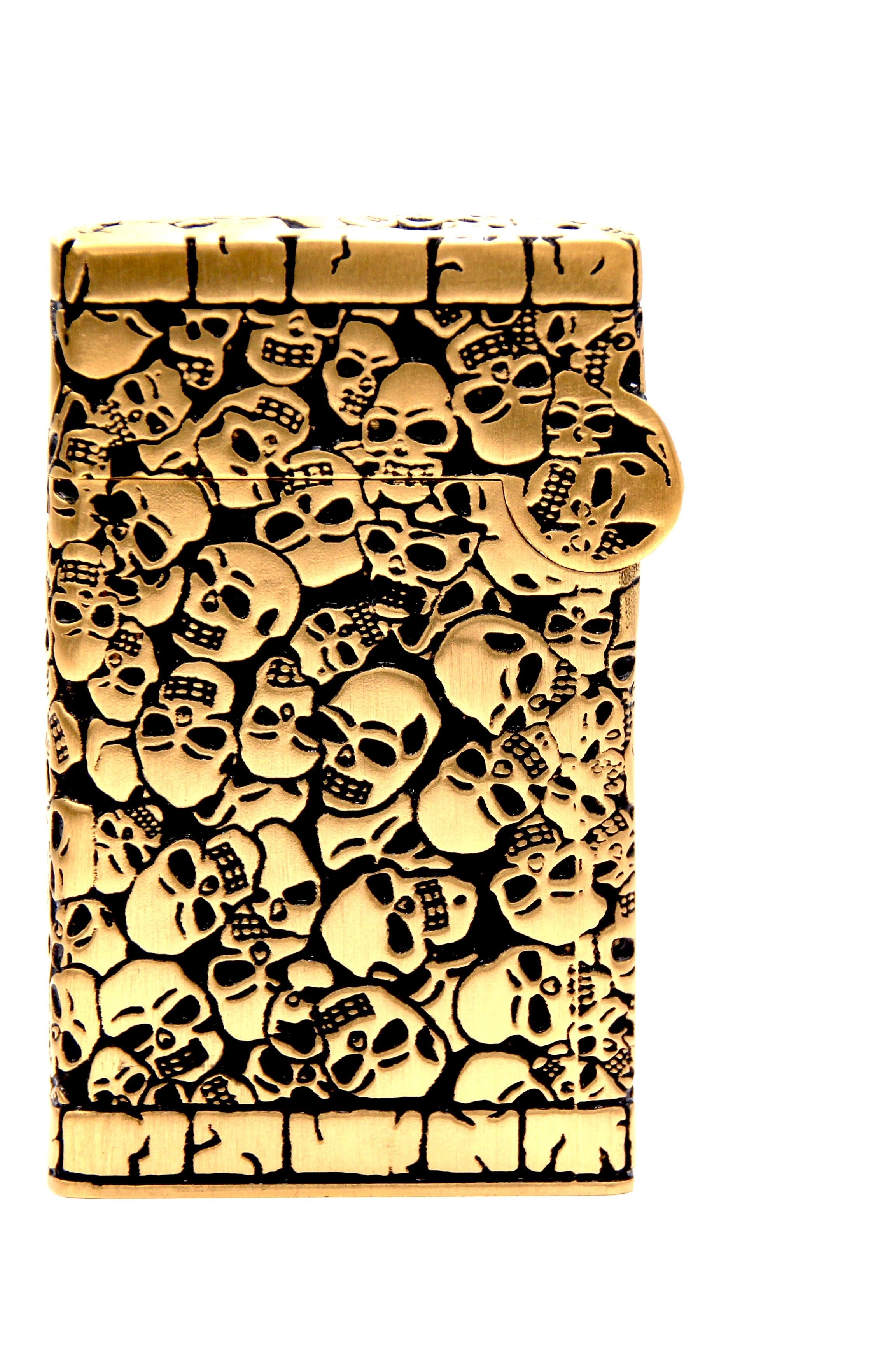 TATTOO CATACOMBS 016608PAL Gold Lighter - S.T. Dupont | CSC Cigars
