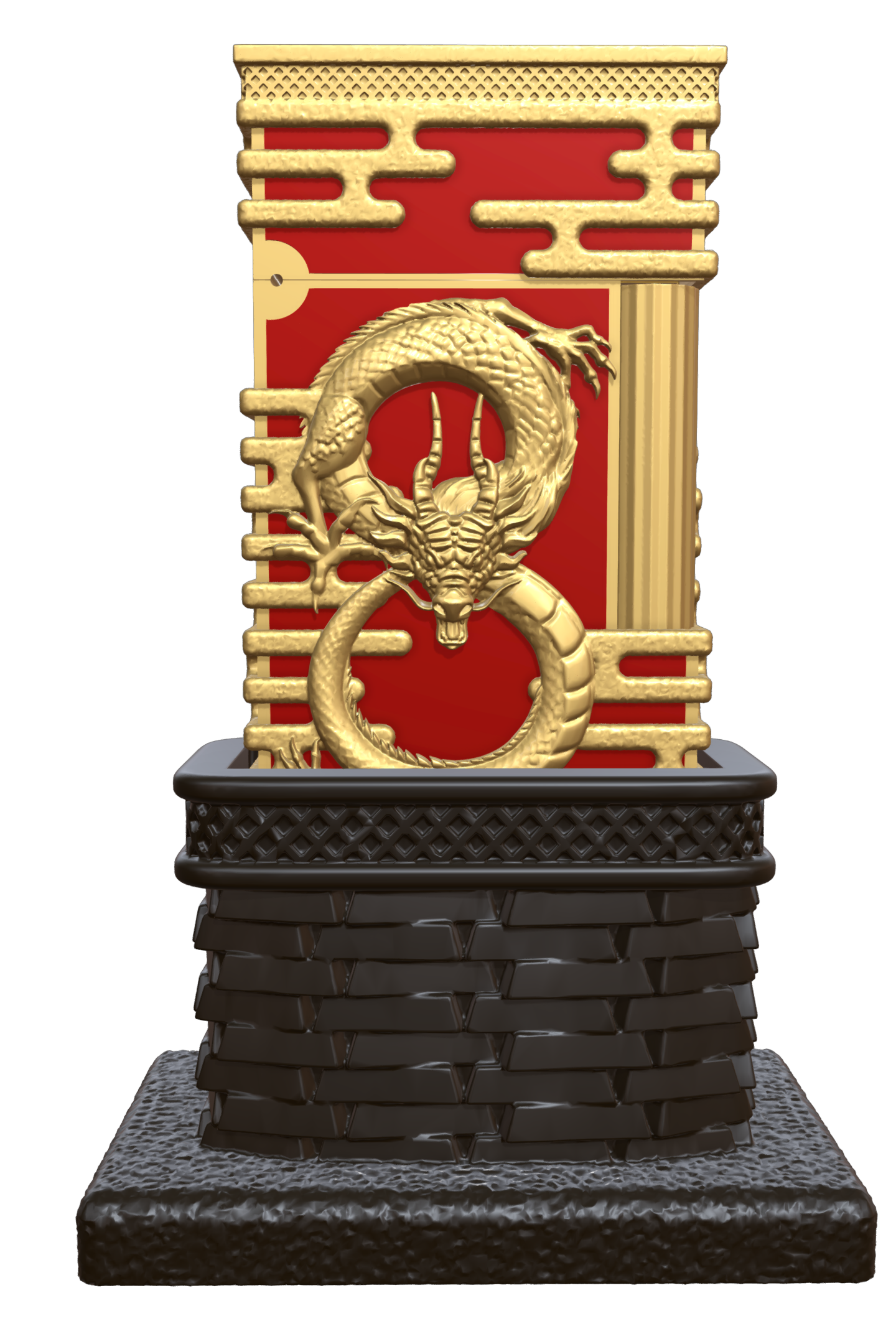 DRAGON 016646 Luxury Lighter - ST Dupont Paris | CSC Cigars