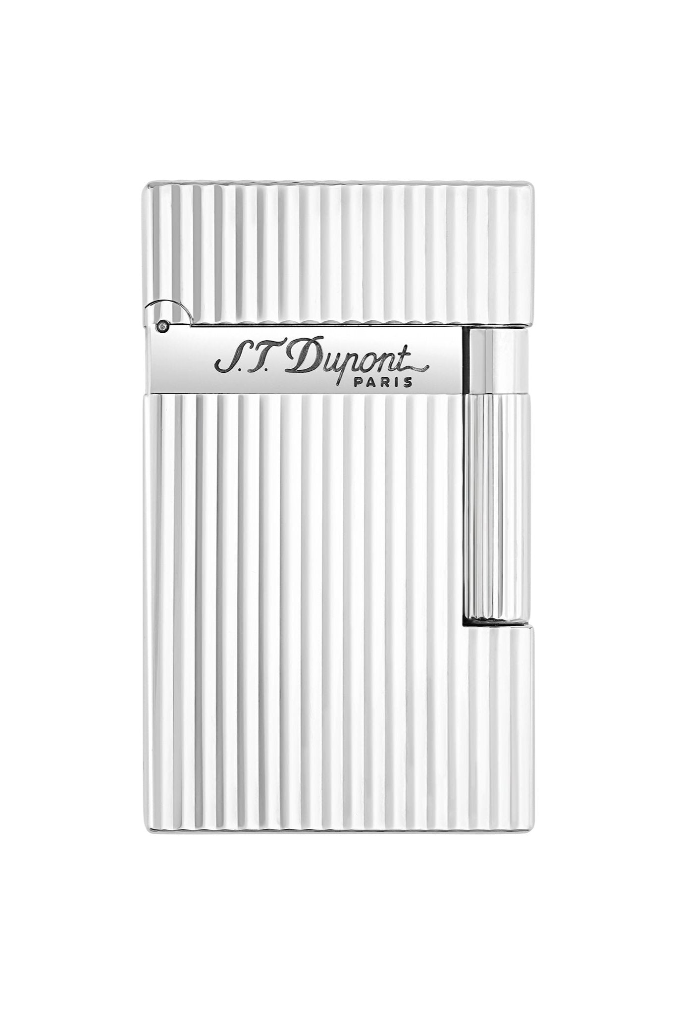 ST Dupont LIGNE 2 016817 - Luxury Lighter Silver Chrome | CSC Cigars