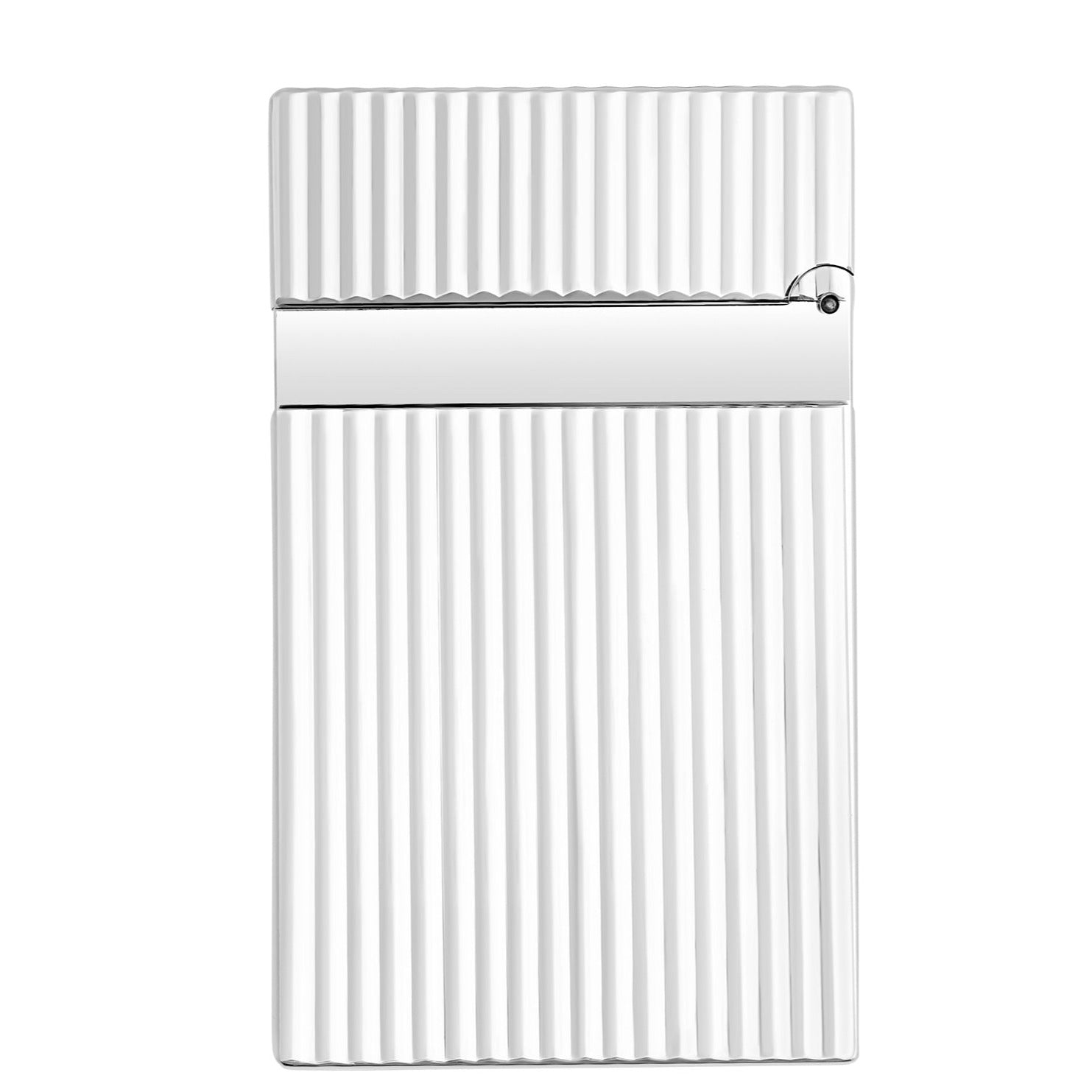 ST Dupont LIGNE 2 016817 - Luxury Lighter Silver Chrome | CSC Cigars