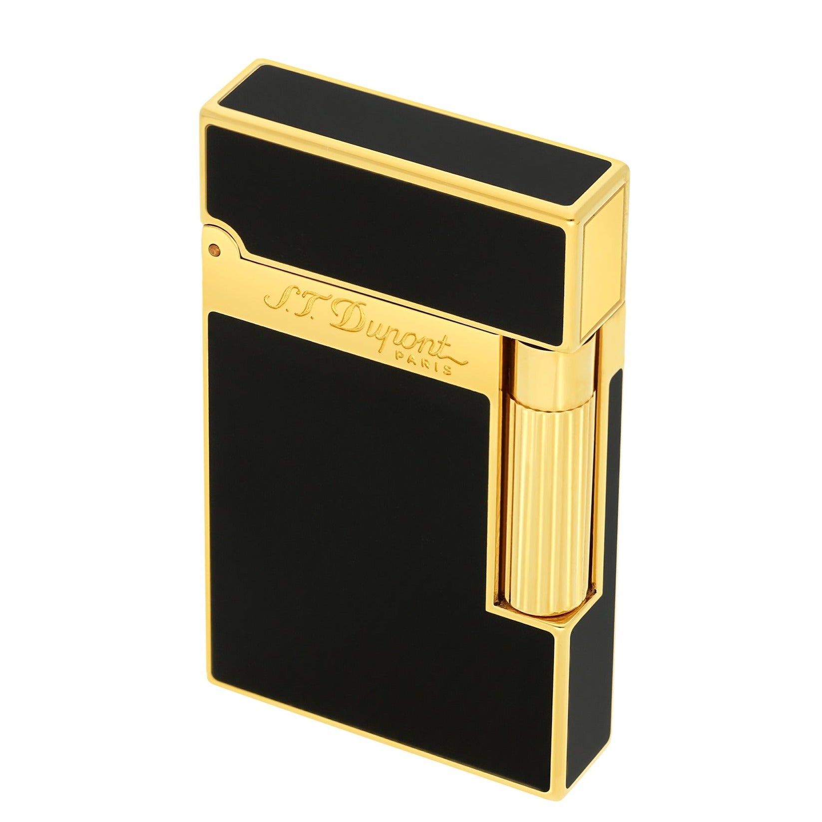 ST Dupont LIGNE 2 016817 - Luxury Lighter Black Chrome | CSC Cigars