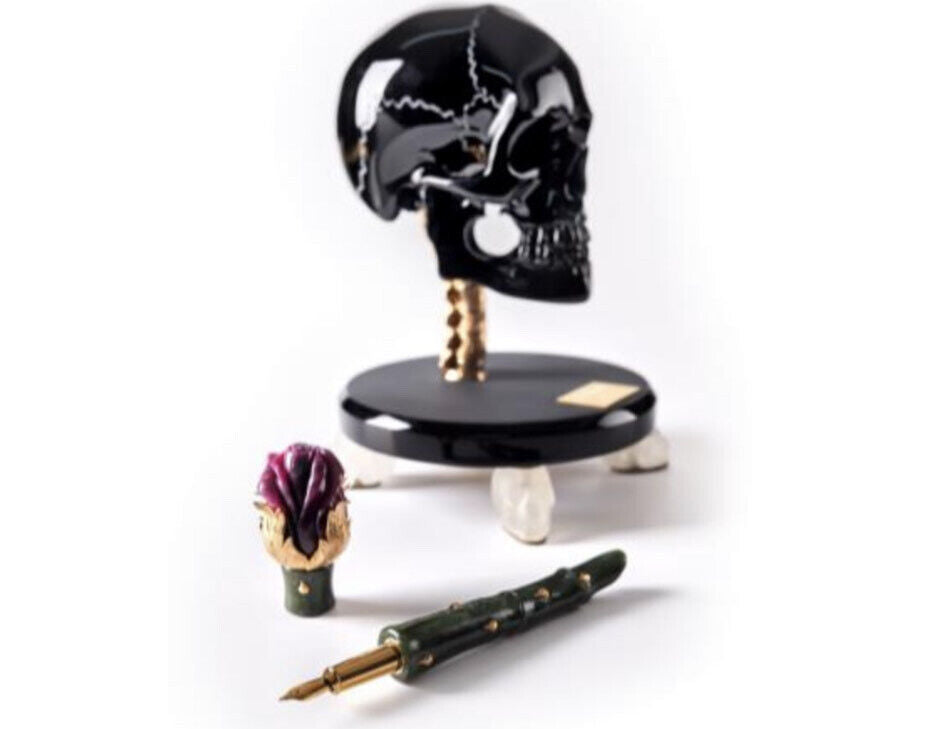 ETERNITY SKULL 241816 Skull Gemstone Luxury Fountain Pen - ST. Dupont Paris | CSC Cigars