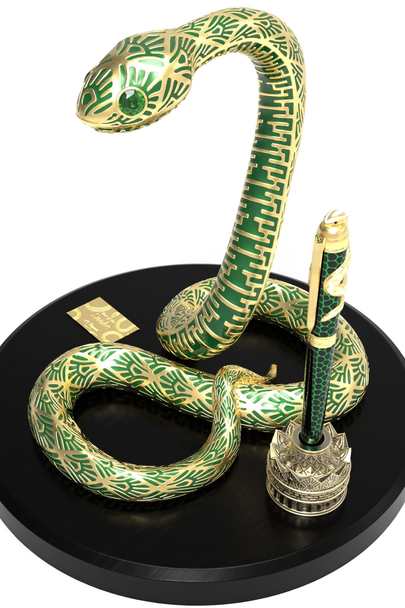 SNAKE 420074XL Year of the Snake Luxury Fountain Pen - ST Dupont Paris | CSC Cigars