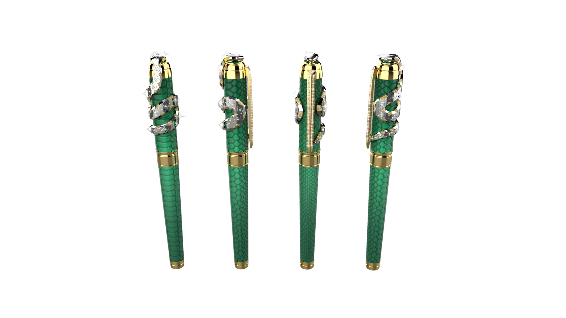 SNAKE 420080XL Year of the Snake High Jewelry Luxus-Füller - S.T. Dupont Paris | CSC Cigars