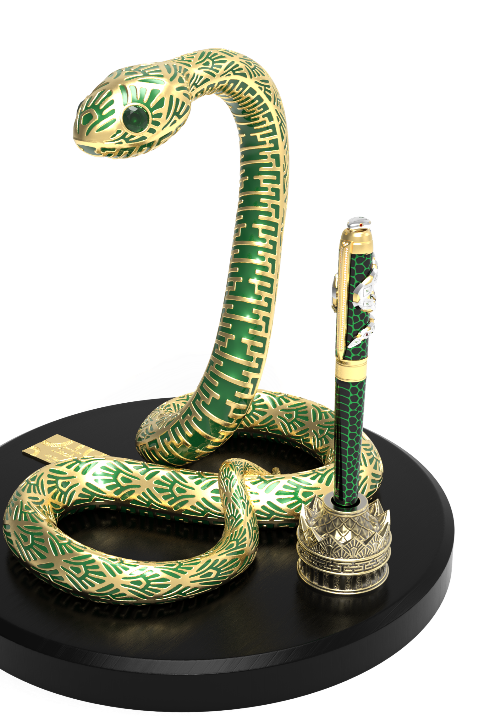 SNAKE 420080XL Year of the Snake High Jewelry Luxus-Füller - S.T. Dupont Paris | CSC Cigars