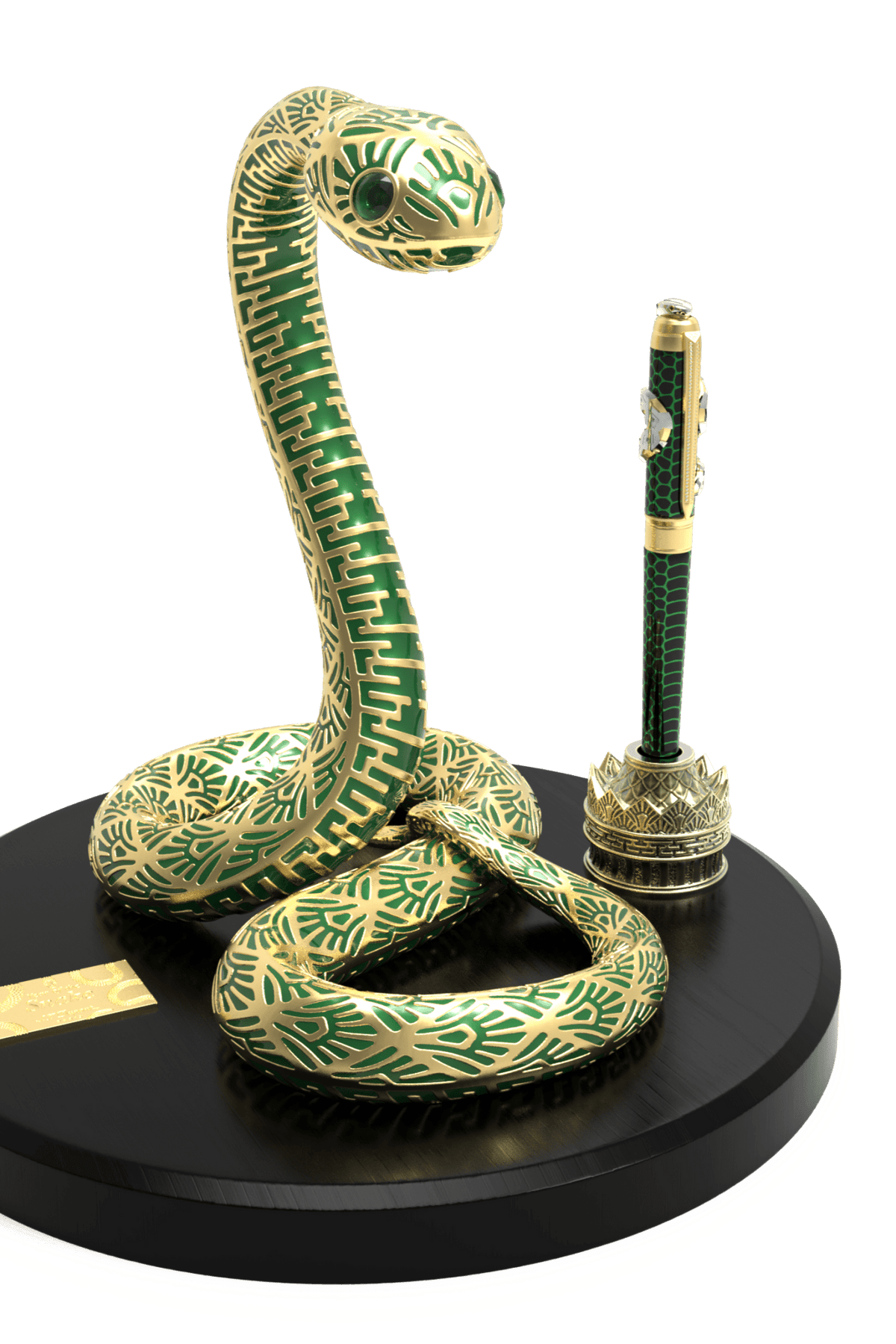 SNAKE 420080XL Year of the Snake High Jewelry Luxury Fountain Pen - S.T. Dupont Paris | CSC Cigars