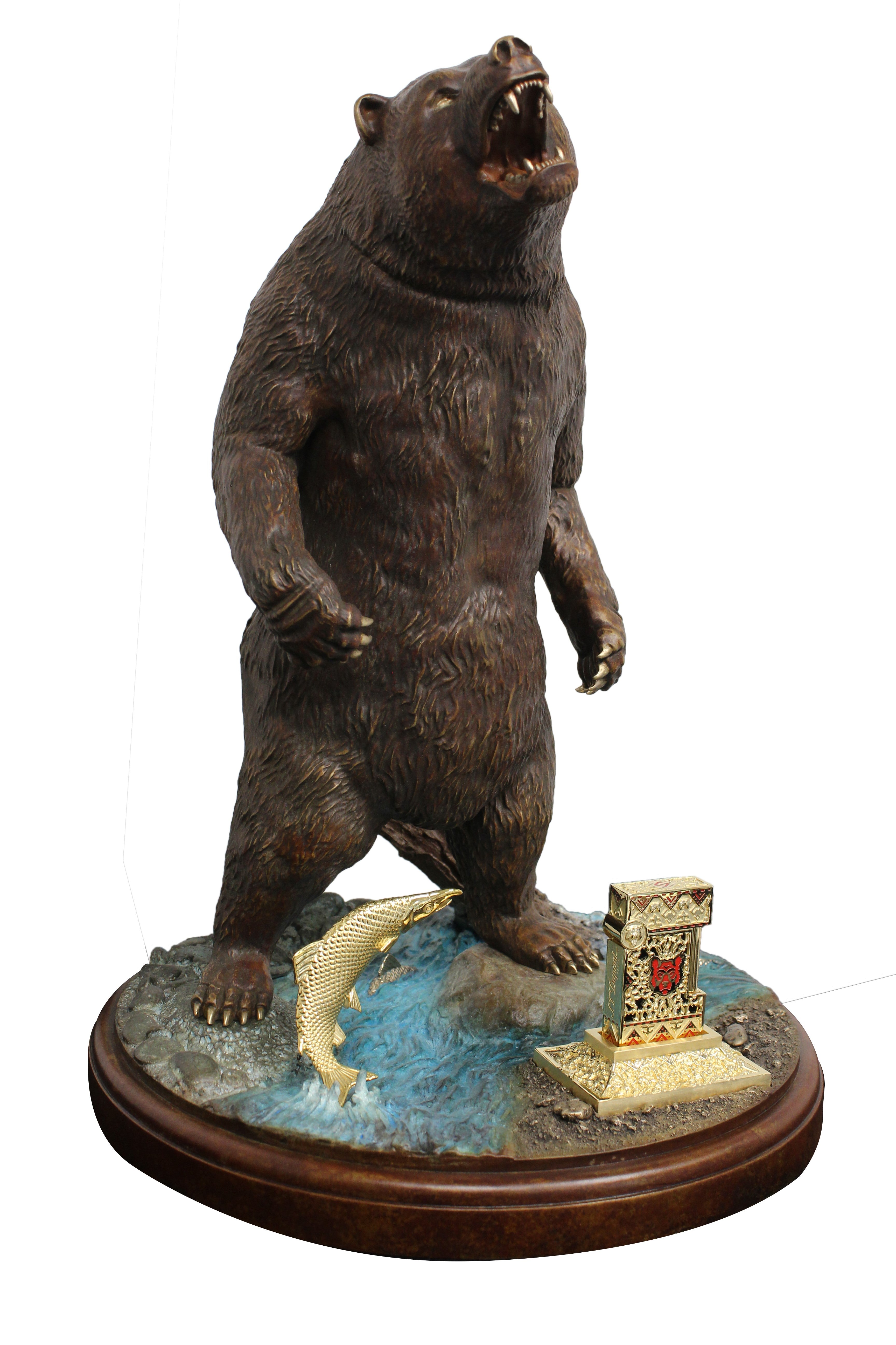 BEAR 016311 Bear Luxury Lighter - ST Dupont Paris | CSC Cigars