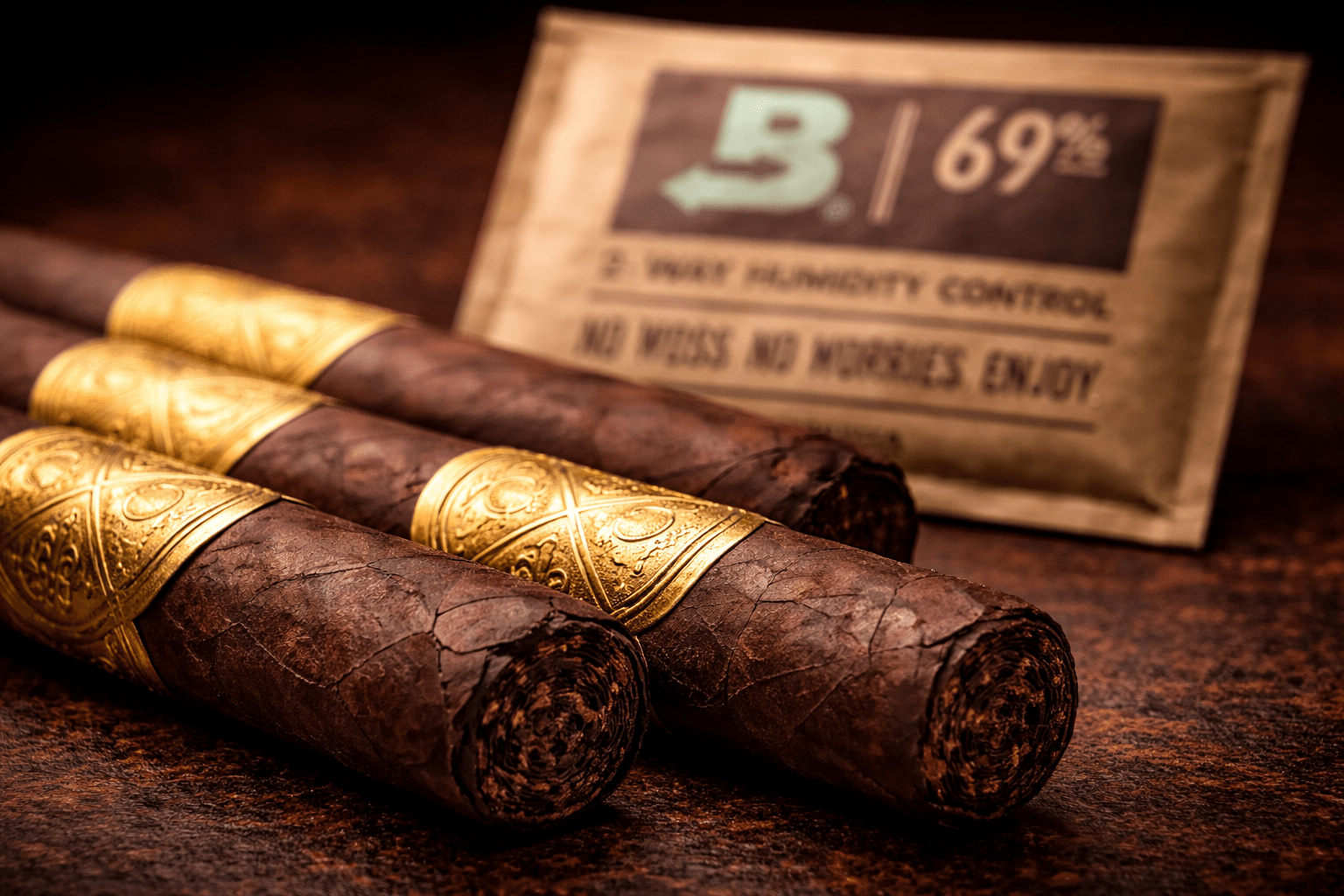 Boveda 69 % Größe 60 Feuchtigkeitspack für Zigarren und Humidore