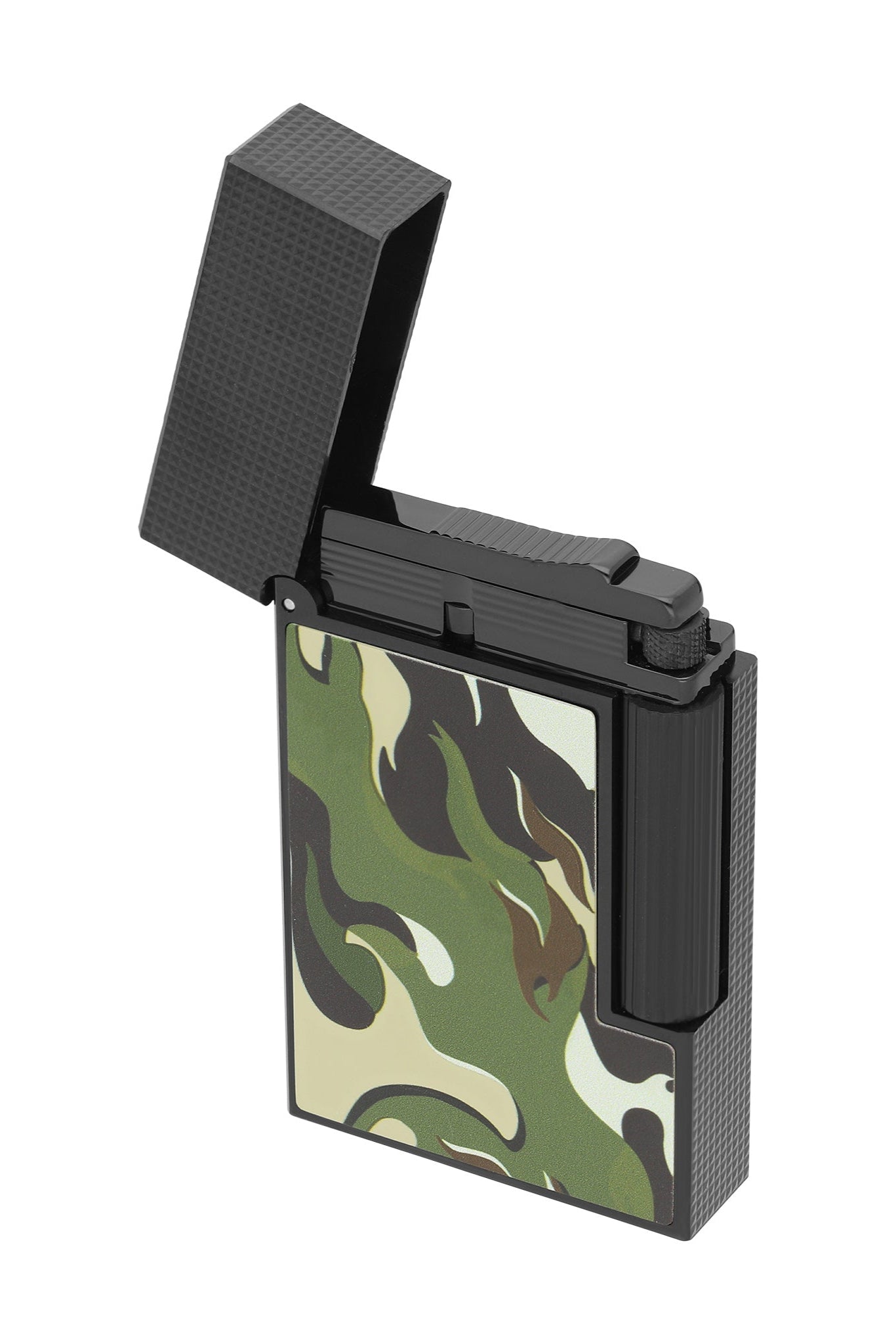 ST Dupont LIGNE 2 C16050 - Luxury Lighter Camo Red Green | CSC Cigars