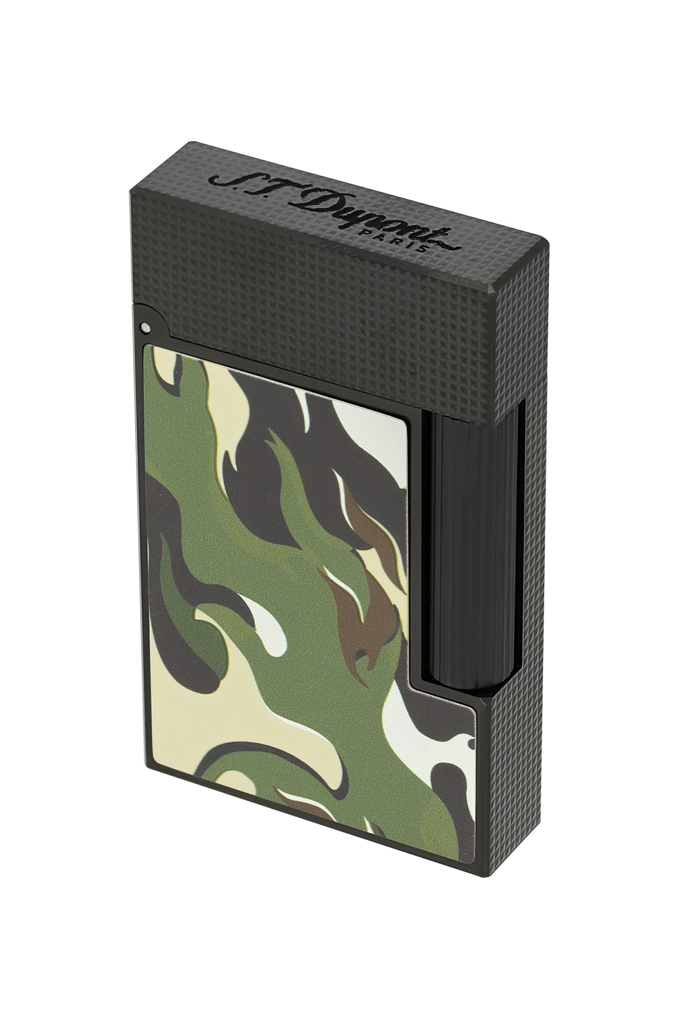 ST Dupont LIGNE 2 C16050 - Luxury Lighter Camo Red Green | CSC Cigars