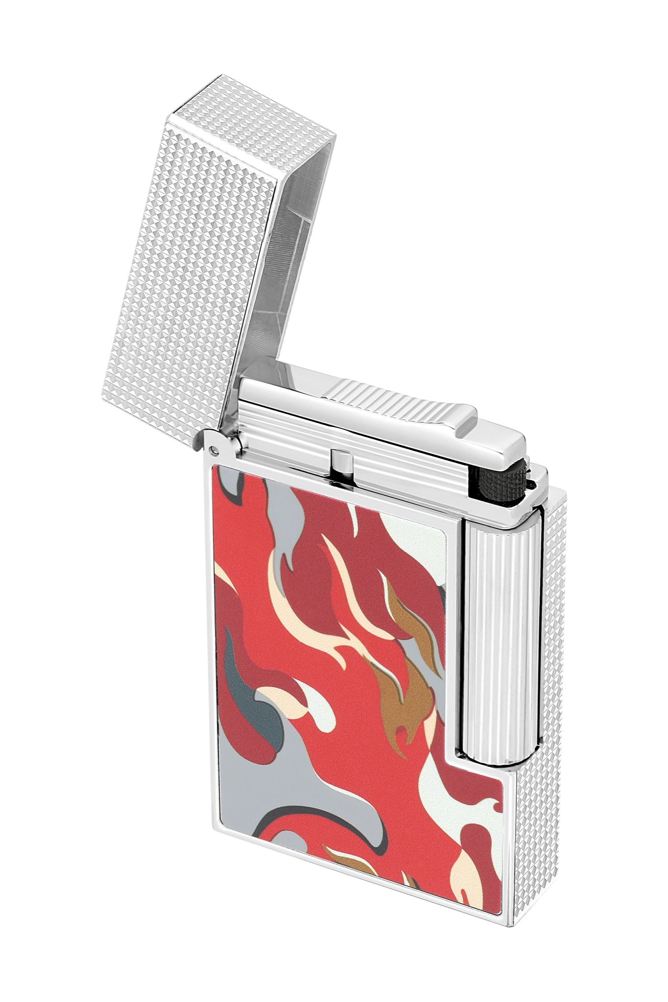 ST Dupont LIGNE 2 C16051 - Luxury Lighter Camo Red Green | CSC Cigars