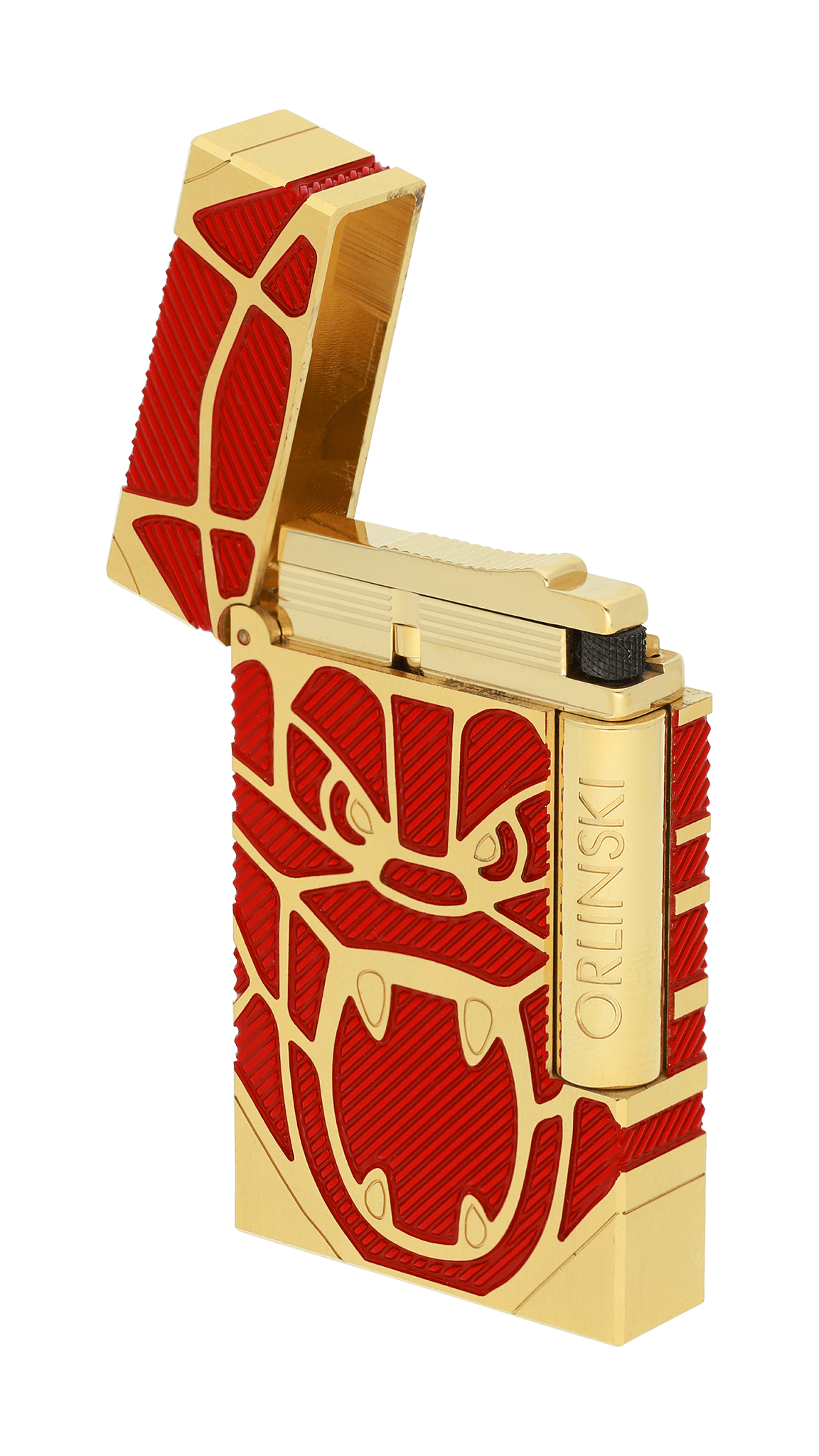 C16060 Ligne 2 Red Lighter Richard Orlinski Limited Collection - S.T. Dupont | CSC Cigars