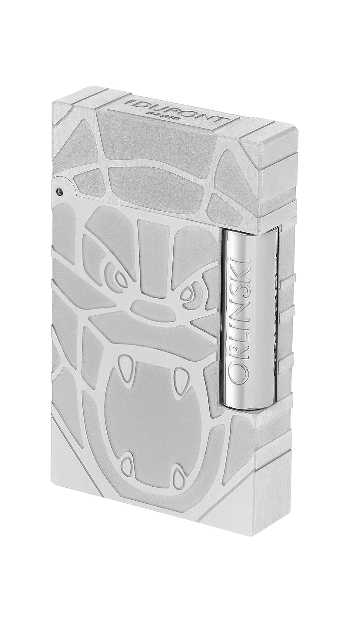 C16062CL Ligne 2 Silber Feuerzeug Richard Orlinski Limited Collection - S.T. Dupont | CSC Cigars