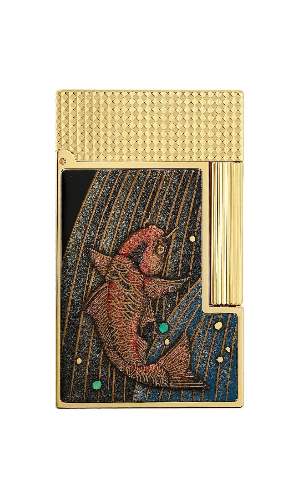 LIGNE 2 C16155 Maki-E Toryumon Luxus-Feuerzeug - S.T. Dupont Paris | CSC Cigars