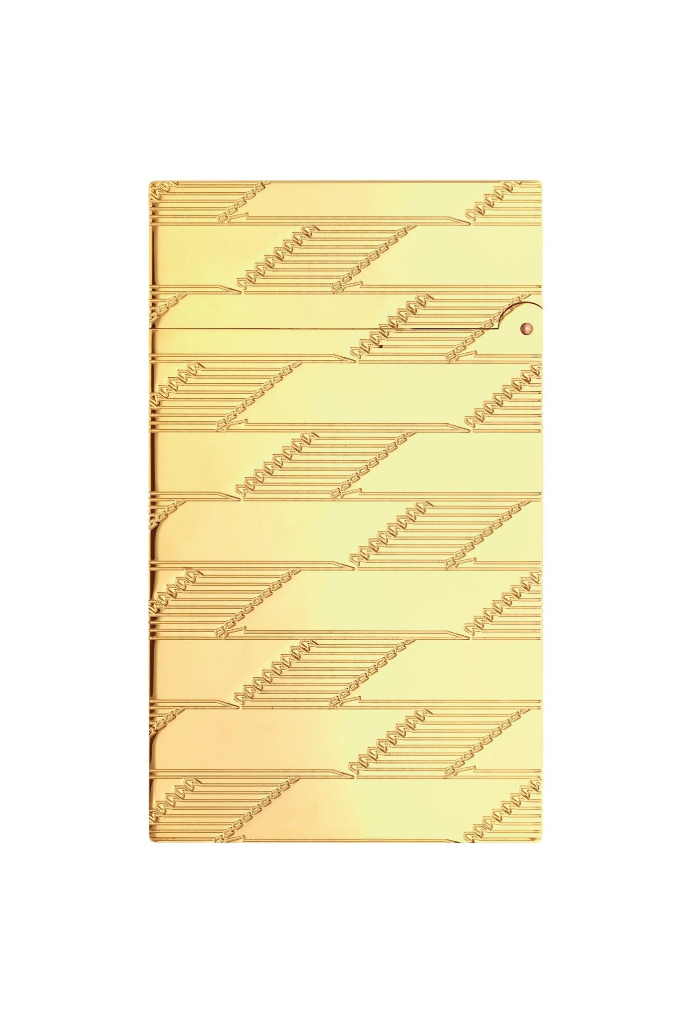 ST. Dupont MONOGRAM 1872 C16178 - Luxury Lighter Yellow Gold | CSC Cigars