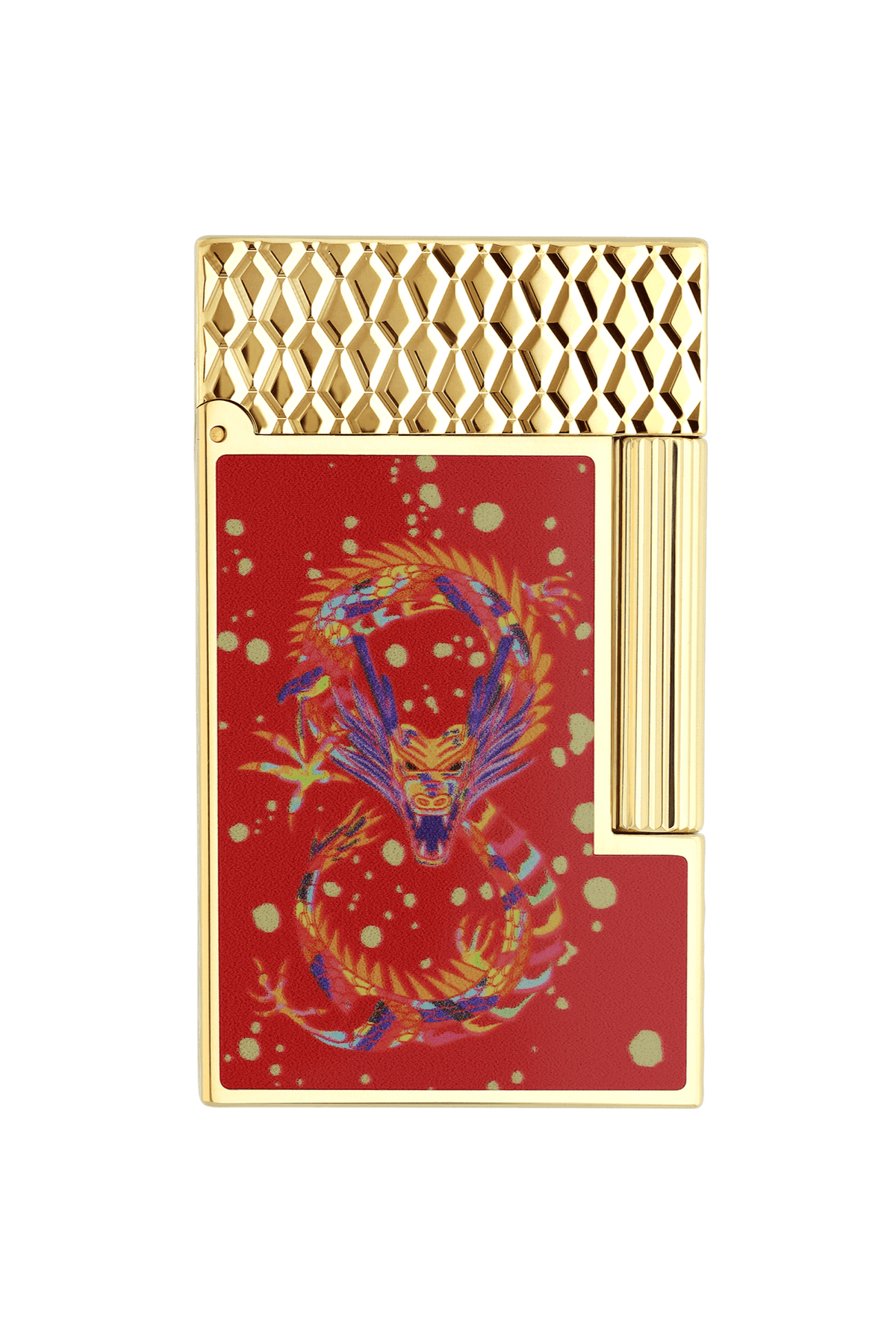 S.T.Dupont DRAGON C16526 - Luxus Feuerzeug Golden Dragon | CSC Cigars
