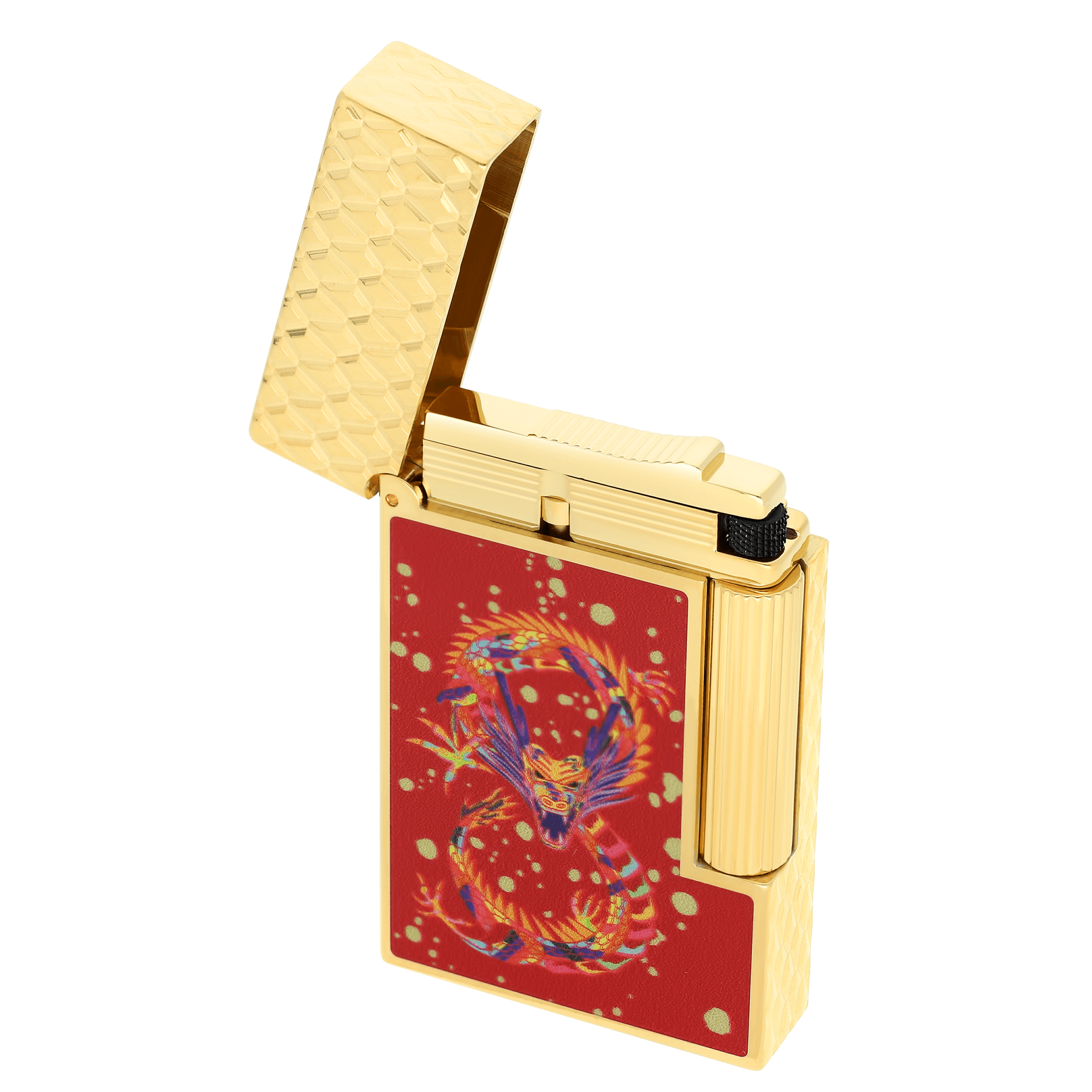 ST Dupont DRAGON C16526 - Luxury Lighter Golden Dragon | CSC Cigars