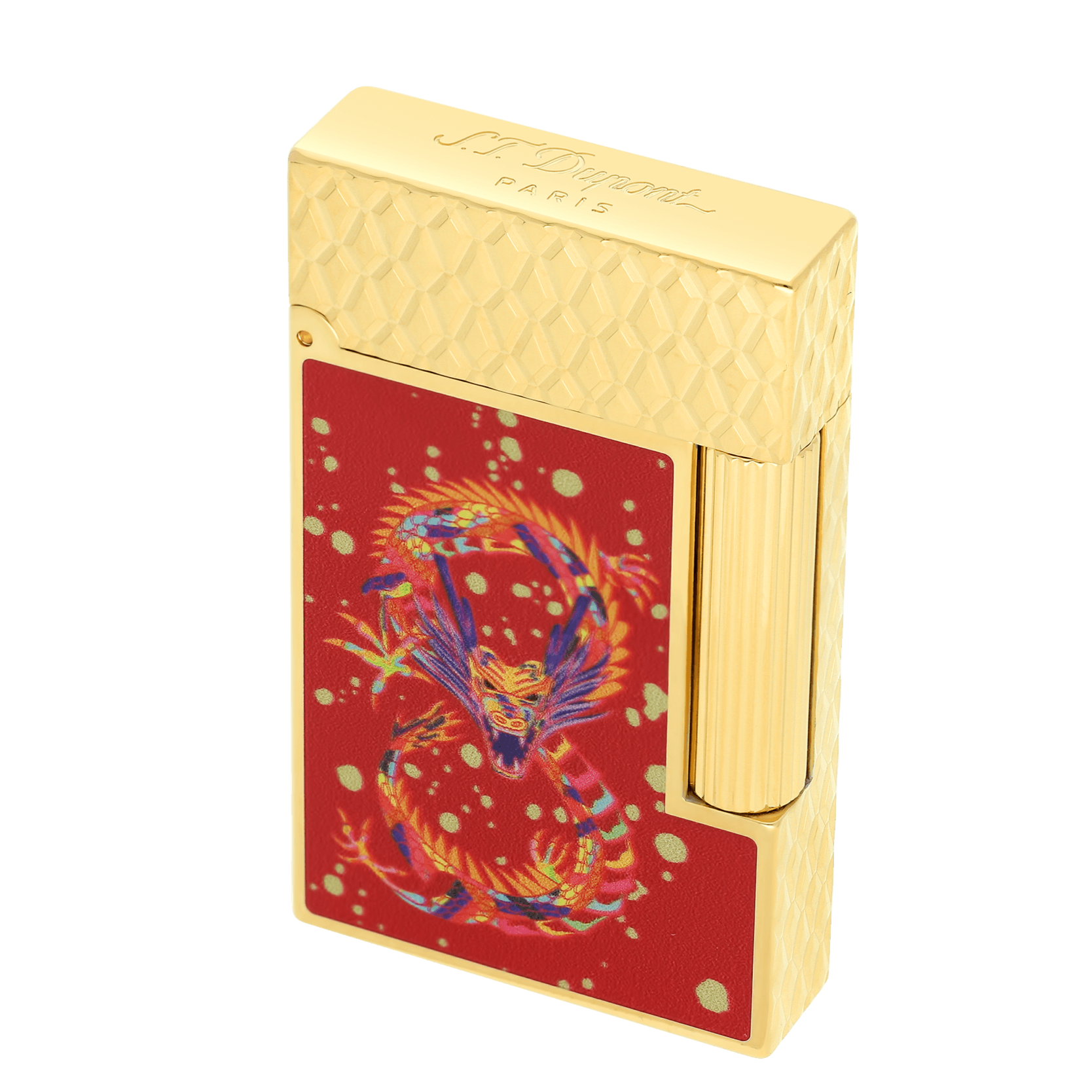 ST Dupont DRAGON C16526 - Luxury Lighter Golden Dragon | CSC Cigars