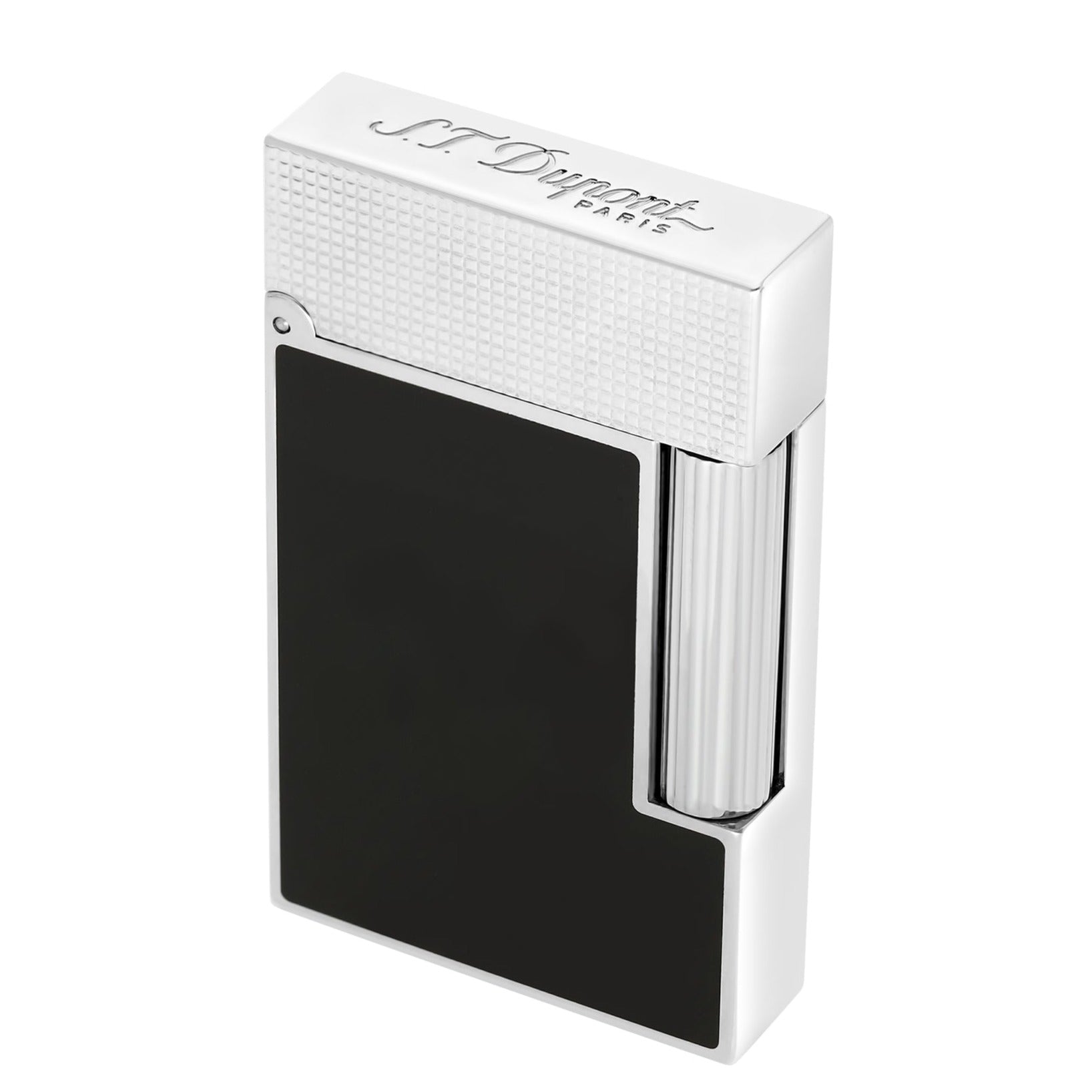 ST Dupont LIGNE 2 C16602 - Luxury Lighter Micro Diamond Silver | CSC Cigars