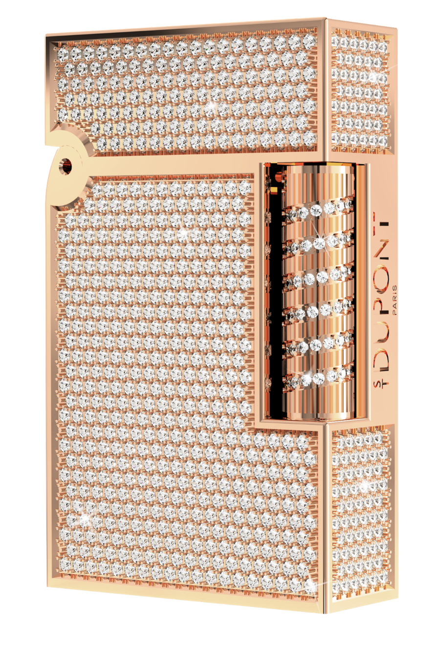 HIGH JEWELRY 016326 Diamond Ultra Exclusive Luxury Lighter - ST. Dupont Paris | CSC Cigars