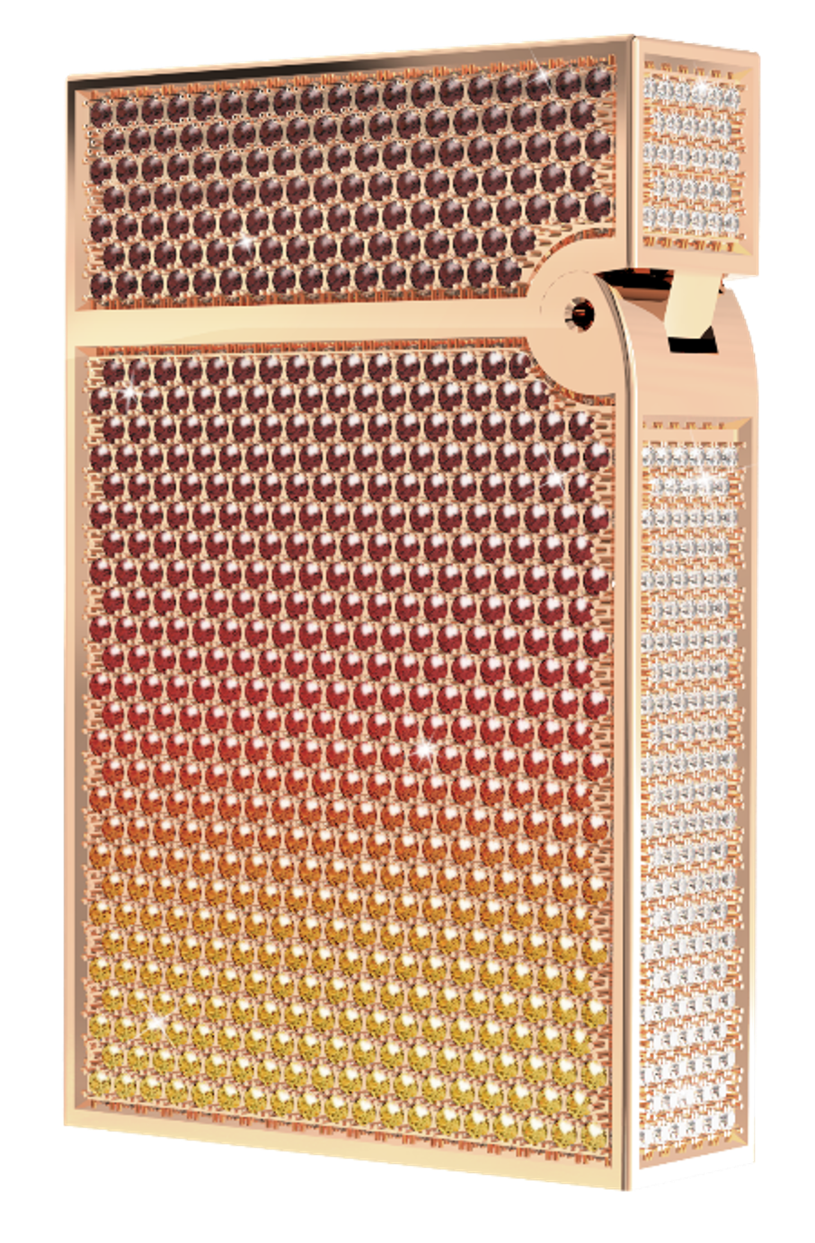 HIGH JEWELRY 016326 Diamond Ultra Exclusive Luxury Lighter - ST. Dupont Paris | CSC Cigars