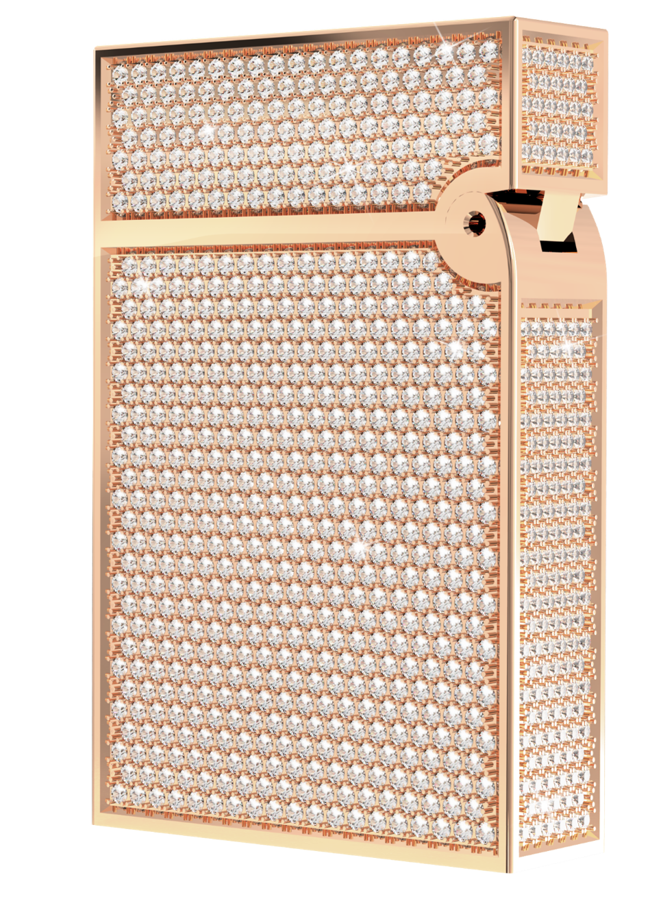 HIGH JEWELRY 016326 Diamond Ultra Exclusive Luxury Lighter - ST. Dupont Paris | CSC Cigars
