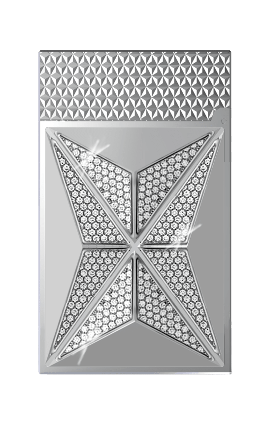 DIAMONDS FIRE - X Palladium C16979PAL Luxury Lighter - S.T. Dupont Paris | CSC Cigars