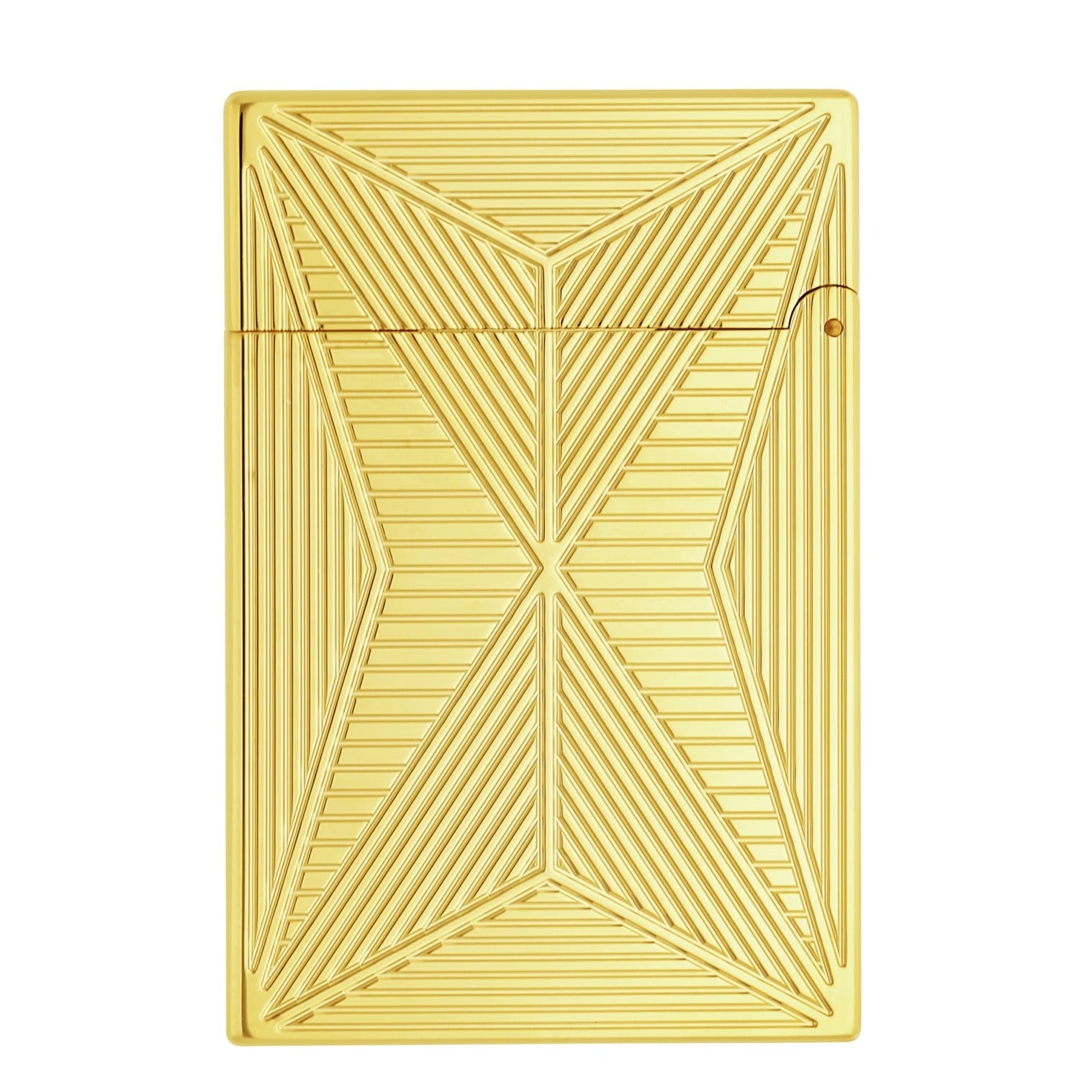 ST Dupont FIRE X C18611 - Luxury Lighter Gold-Plated 3D | CSC Cigars