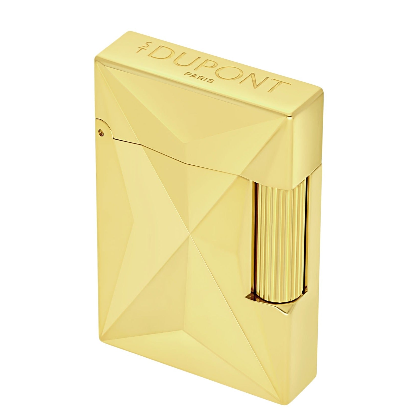 ST Dupont FIRE X C18611 - Luxury Lighter Gold-Plated 3D | CSC Cigars