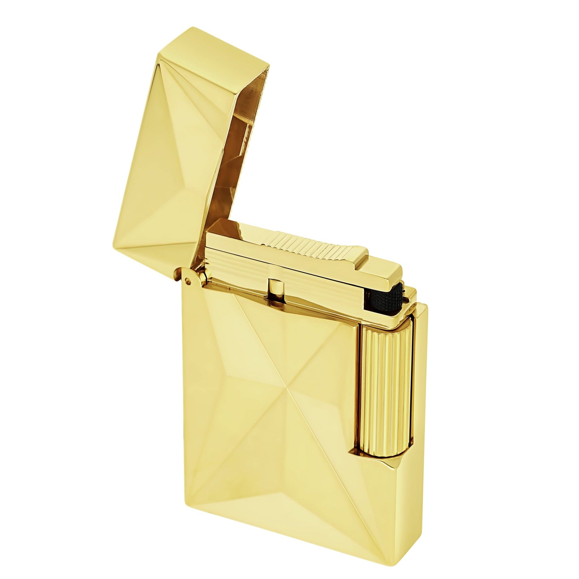 ST Dupont FIRE X C18611 - Luxury Lighter Gold-Plated 3D | CSC Cigars