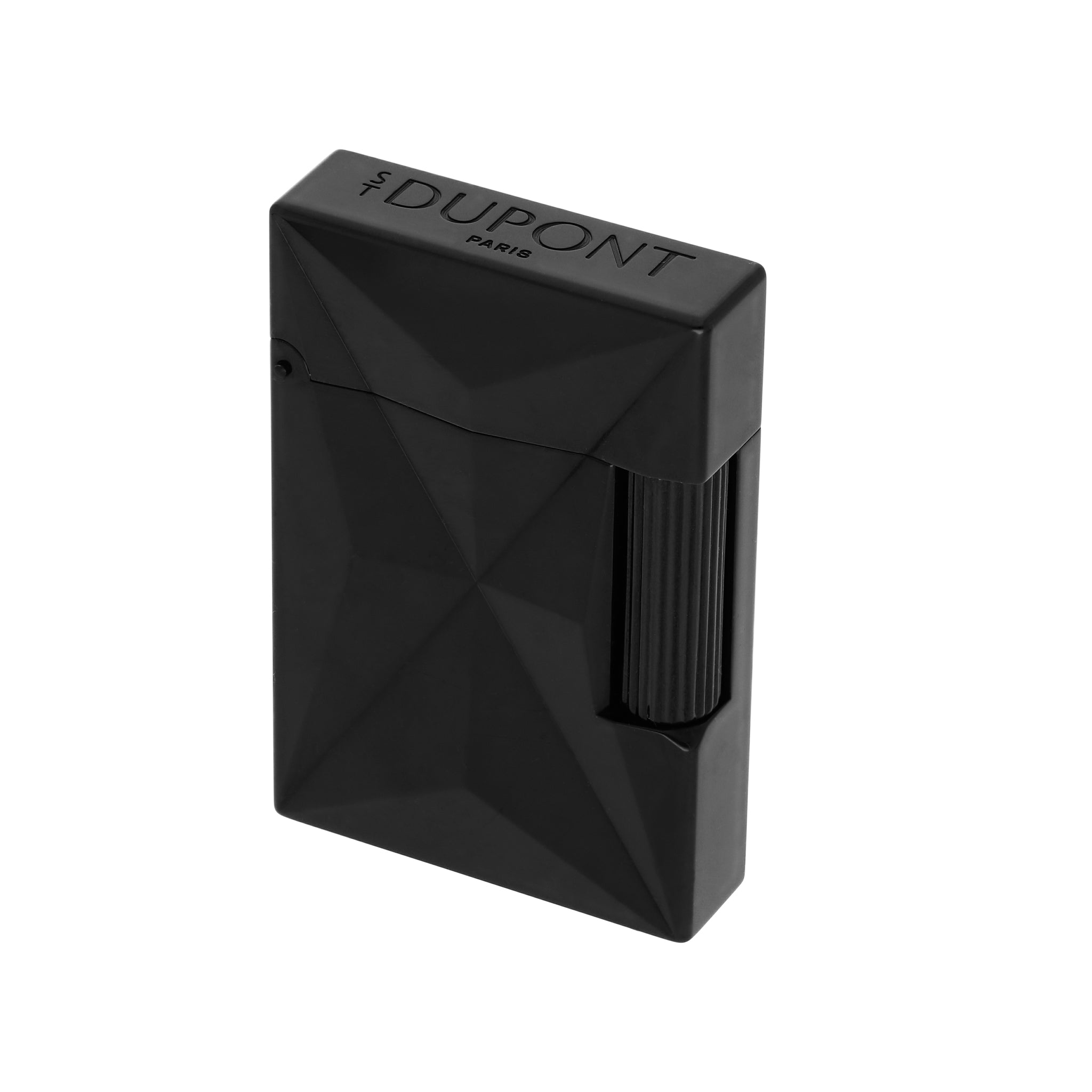 ST Dupont FIRE X C18612 - Luxury Lighter Black Satin Finish | CSC Cigars